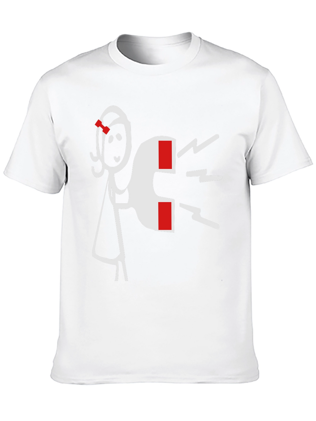 Magnetic Attraction Graphic Tee - Black