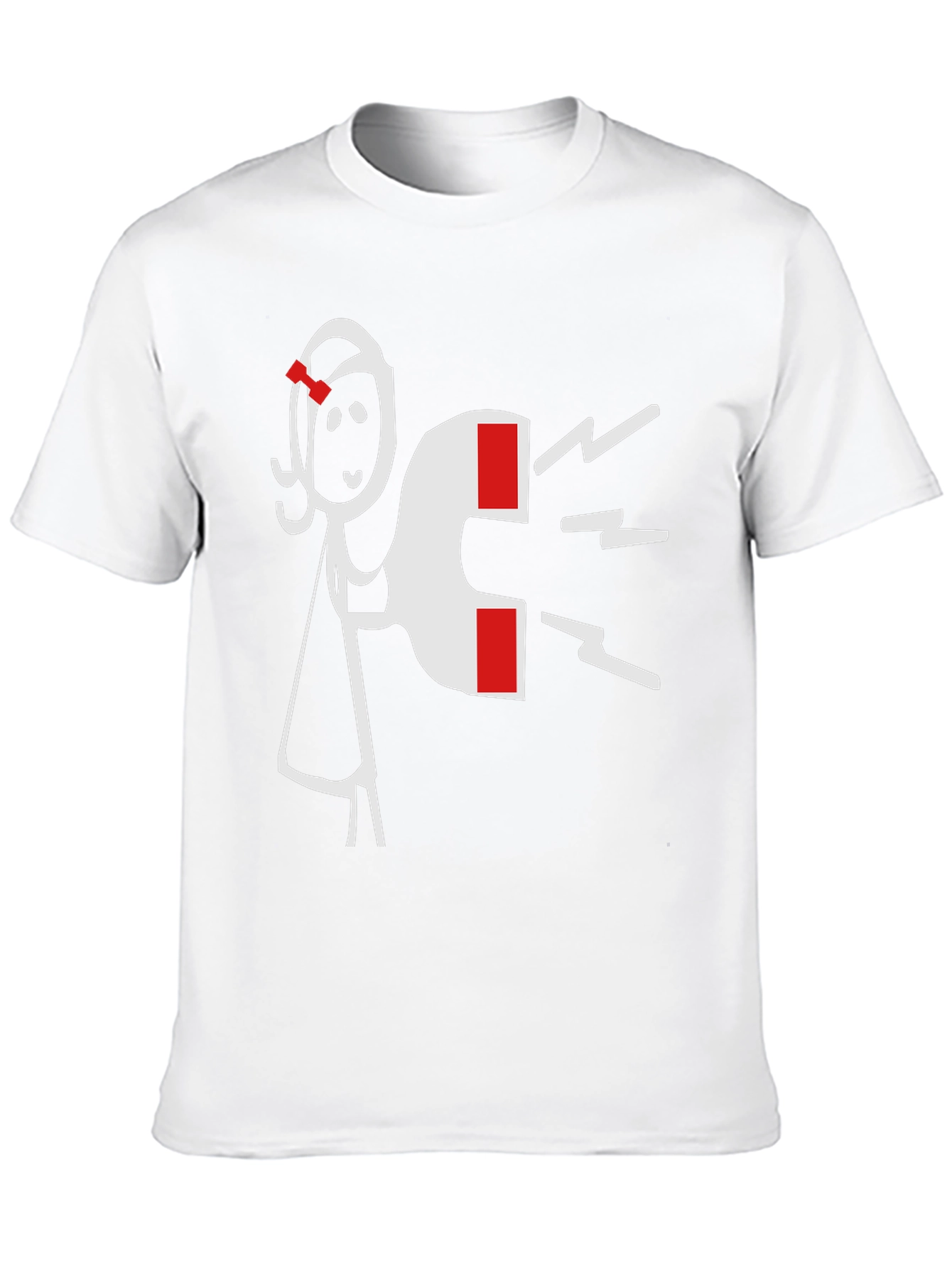 Magnetic Attraction Graphic Tee - Black