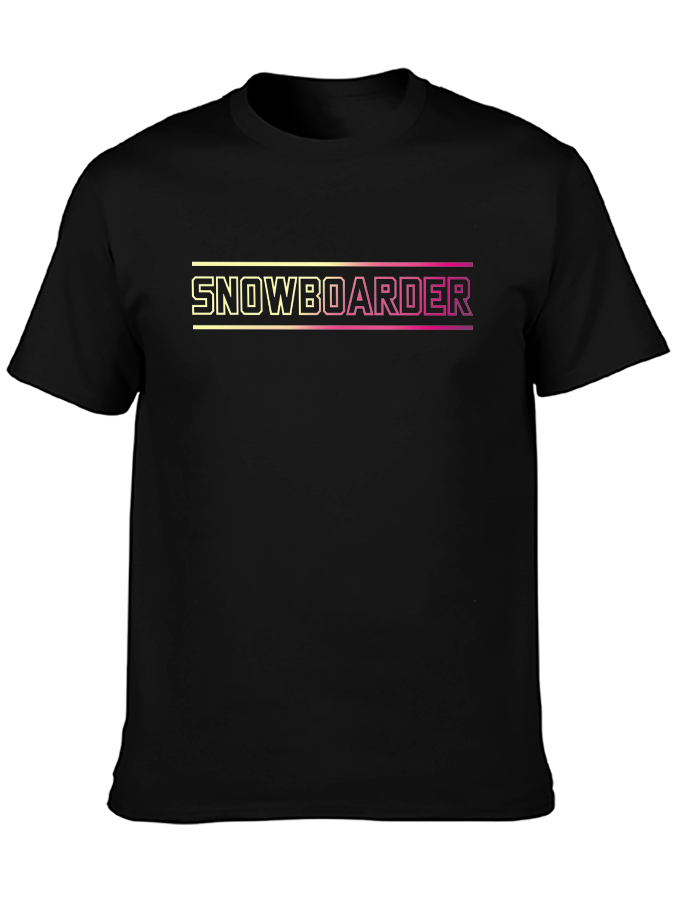 Snowboarder Graphic Tee - Sporty Style