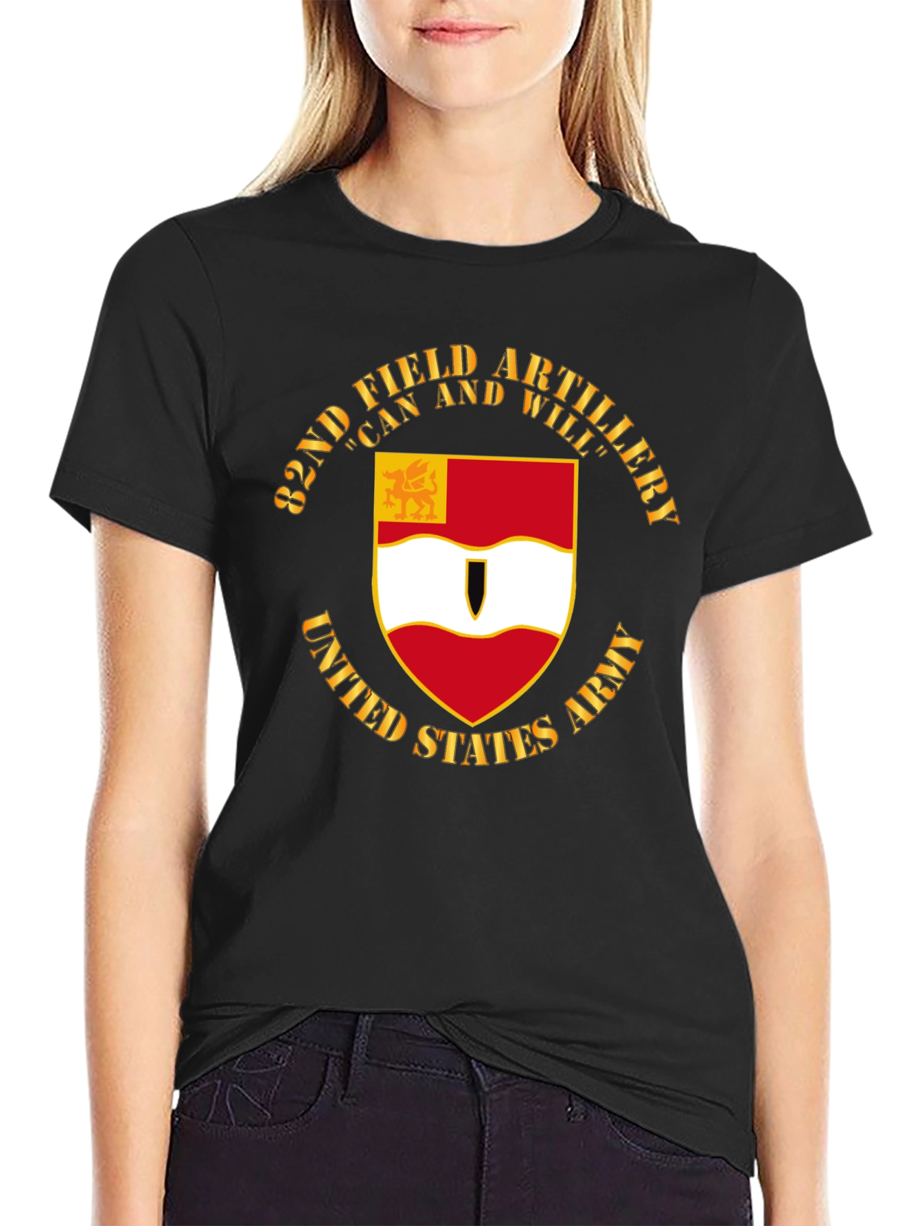 82nd Field Artillery T-Shirt - Can and Will!