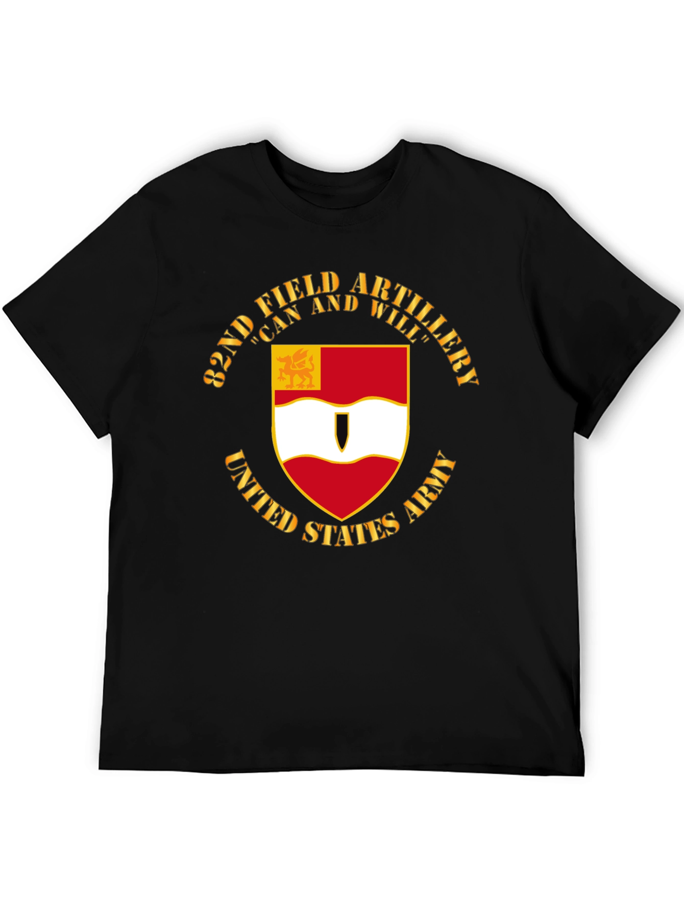 82nd Field Artillery T-Shirt - Can and Will!