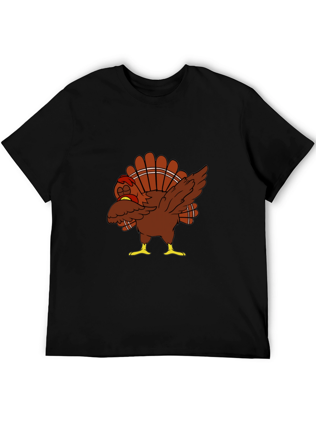 Dabbing Turkey T-Shirt - Thanksgiving Day Tee