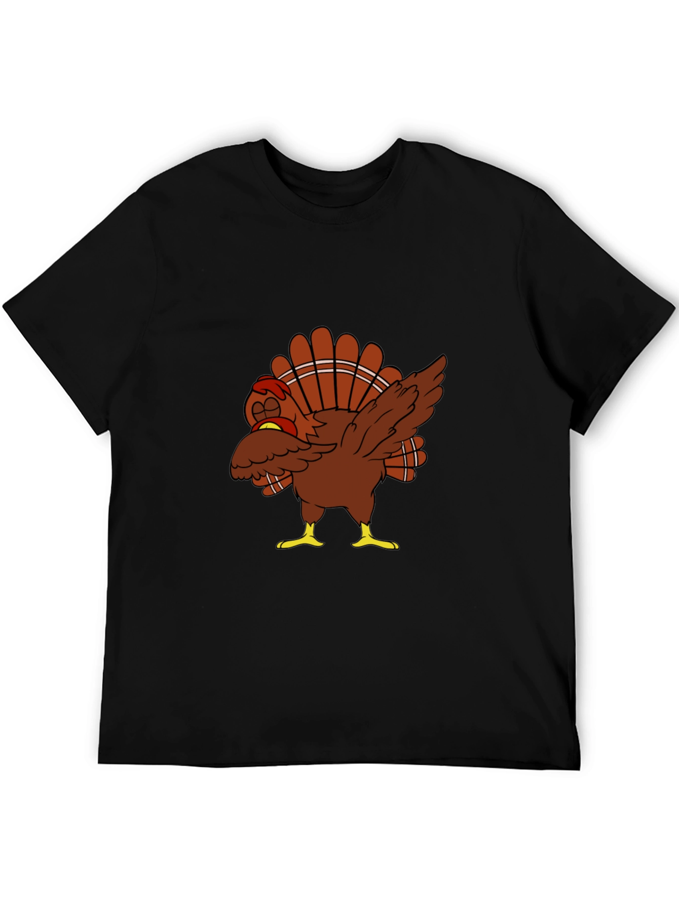 Dabbing Turkey T-Shirt - Thanksgiving Day Tee