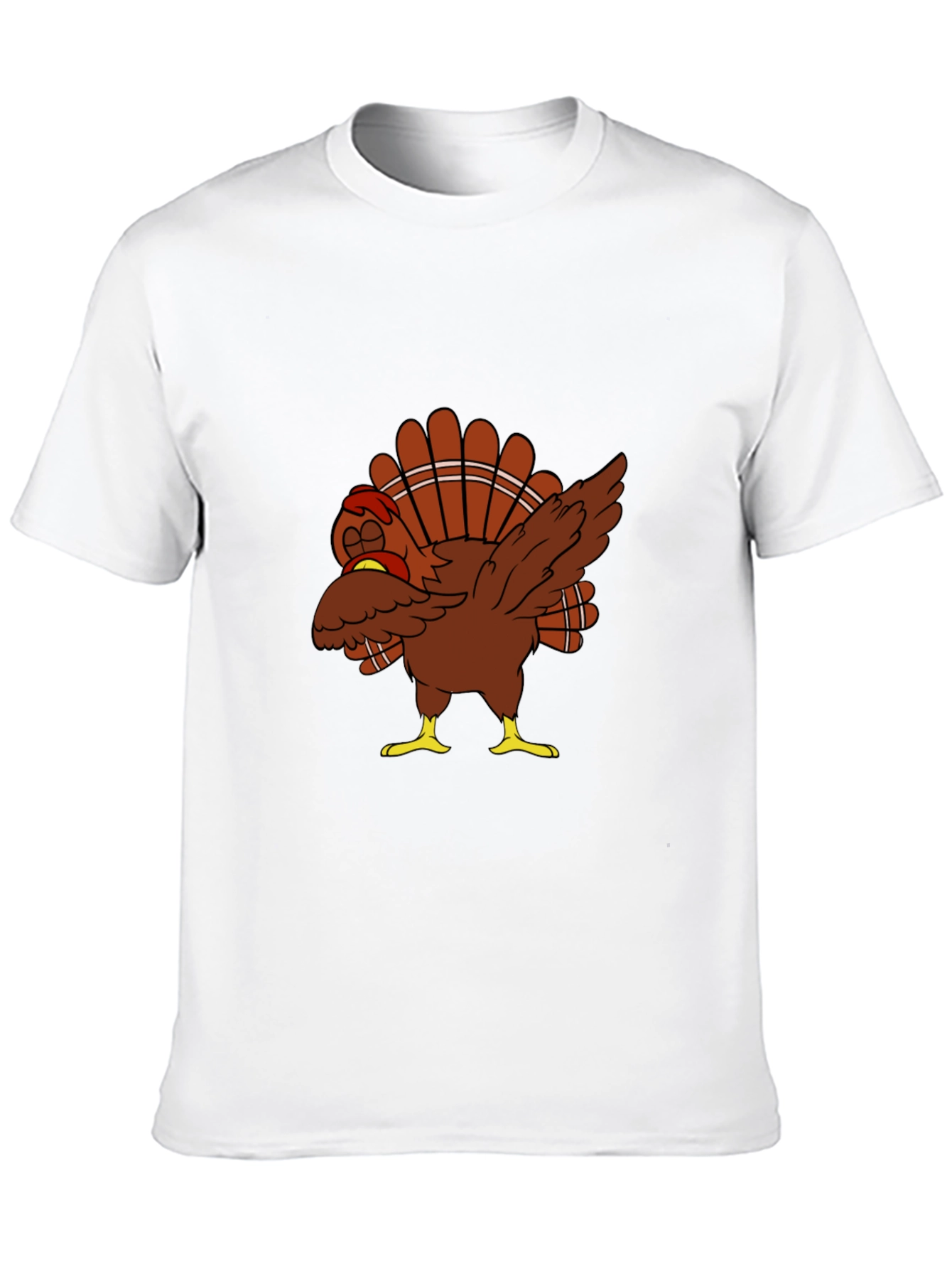 Dabbing Turkey T-Shirt - Thanksgiving Day Tee