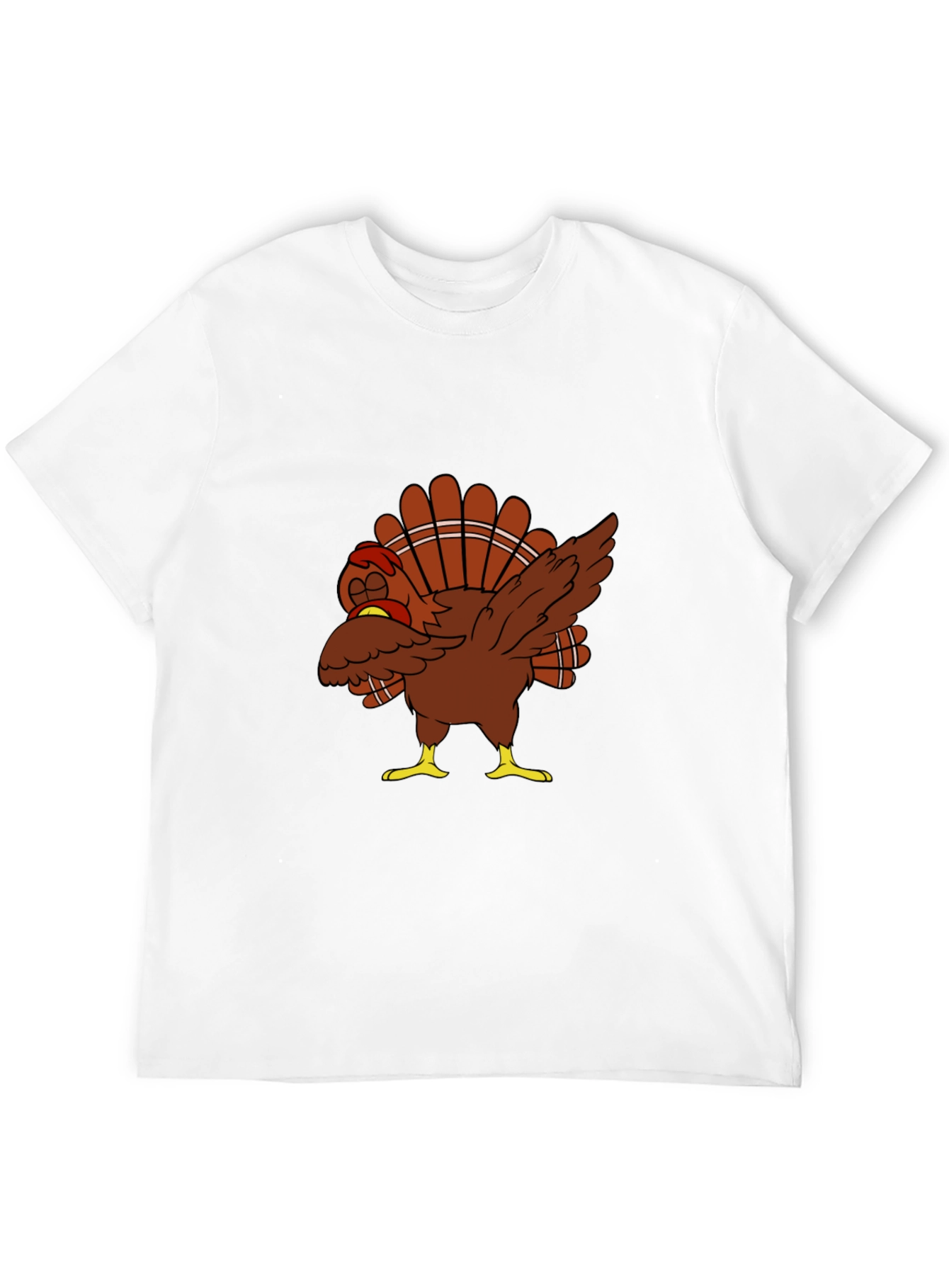 Dabbing Turkey T-Shirt - Thanksgiving Day Tee