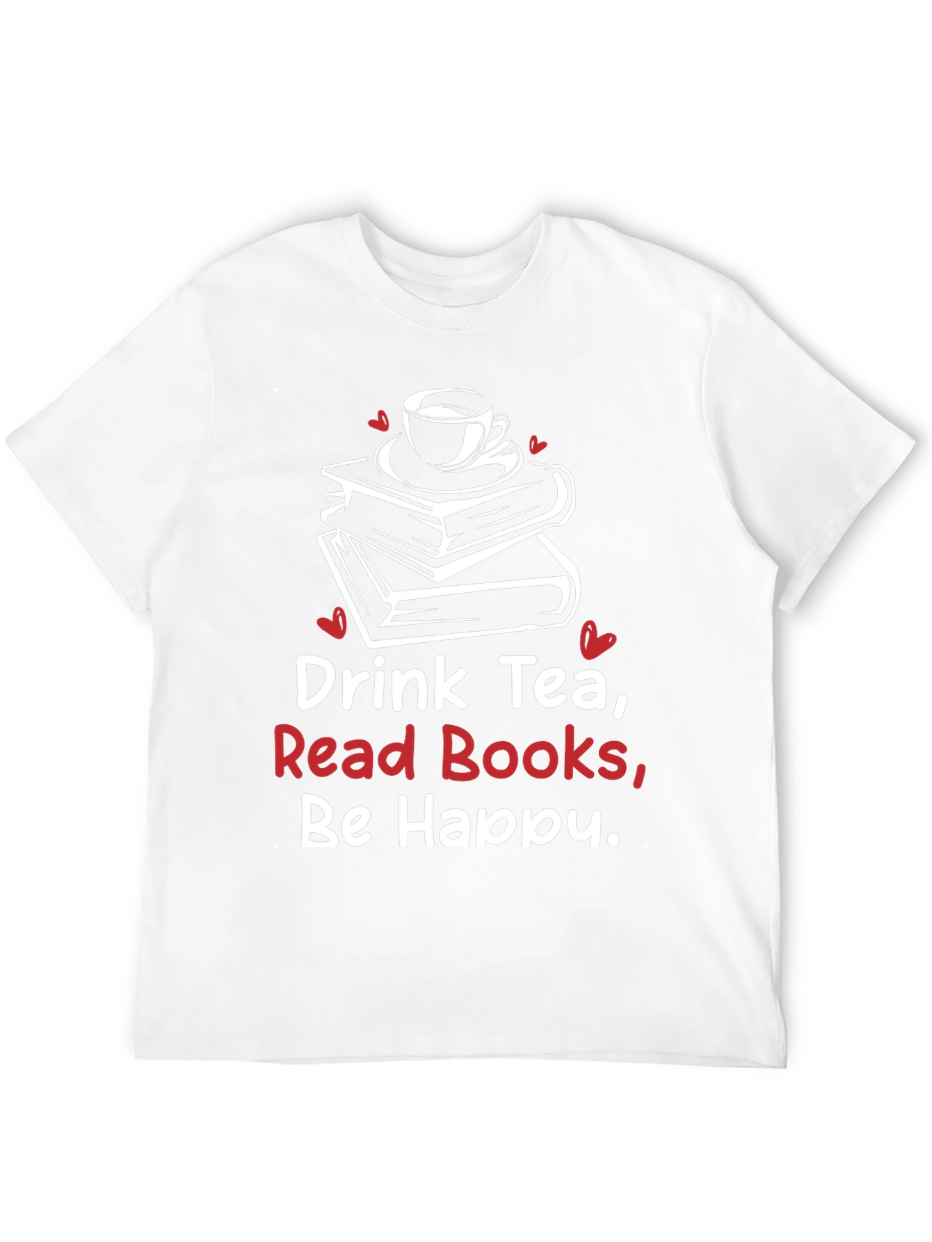 Drink Tea Read Books T-Shirt