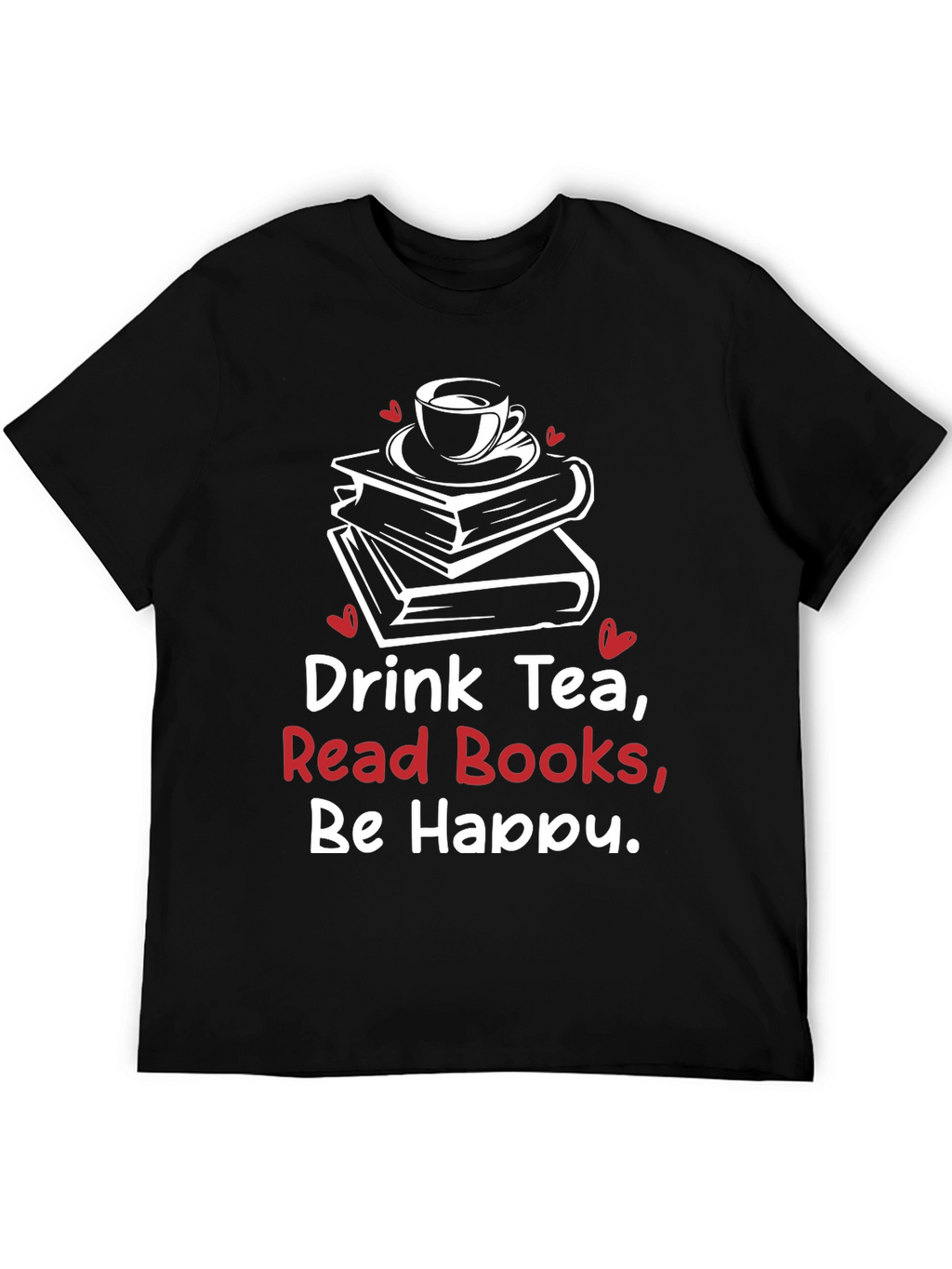 Drink Tea Read Books T-Shirt