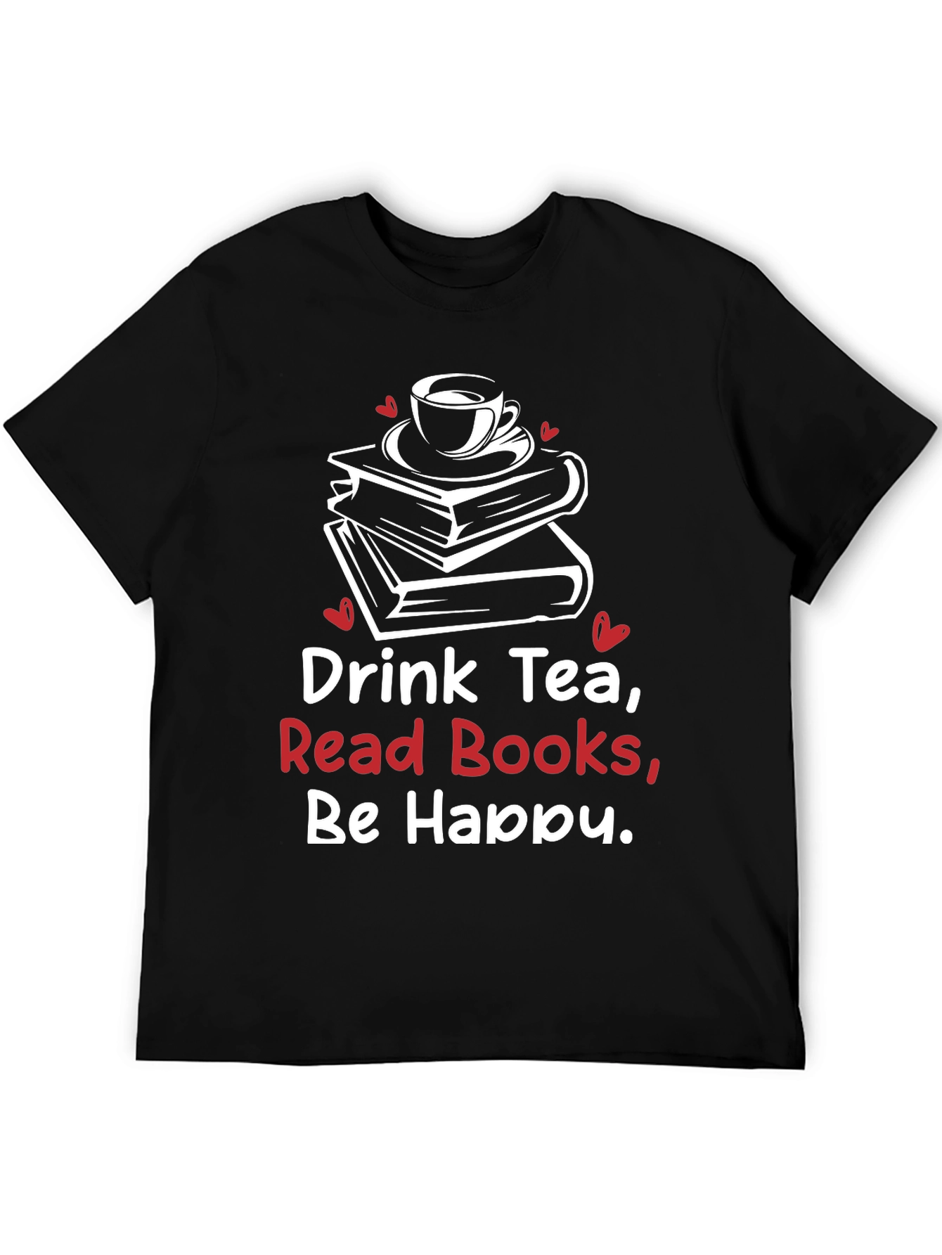 Drink Tea Read Books T-Shirt
