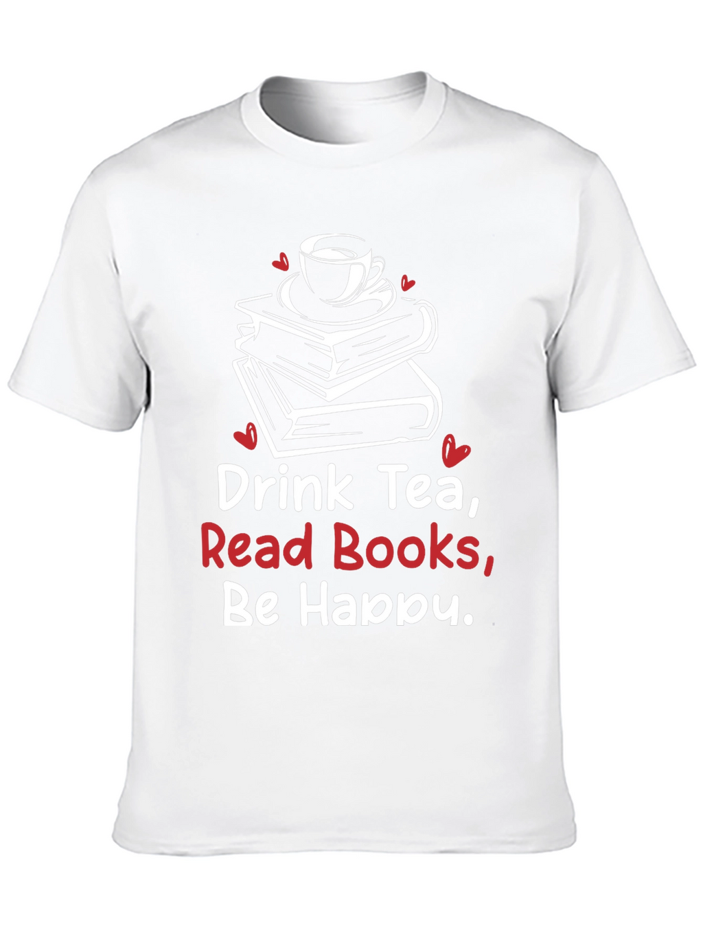 Drink Tea Read Books T-Shirt
