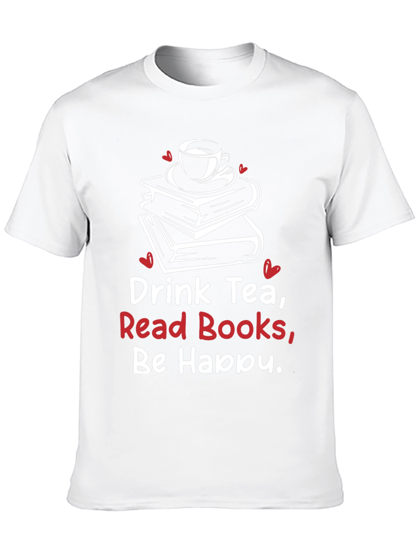 Drink Tea Read Books T-Shirt