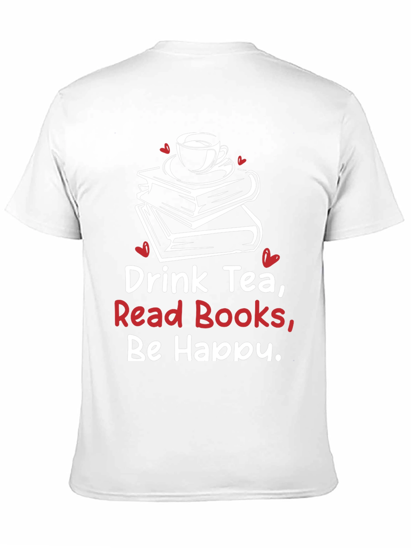 Drink Tea Read Books T-Shirt