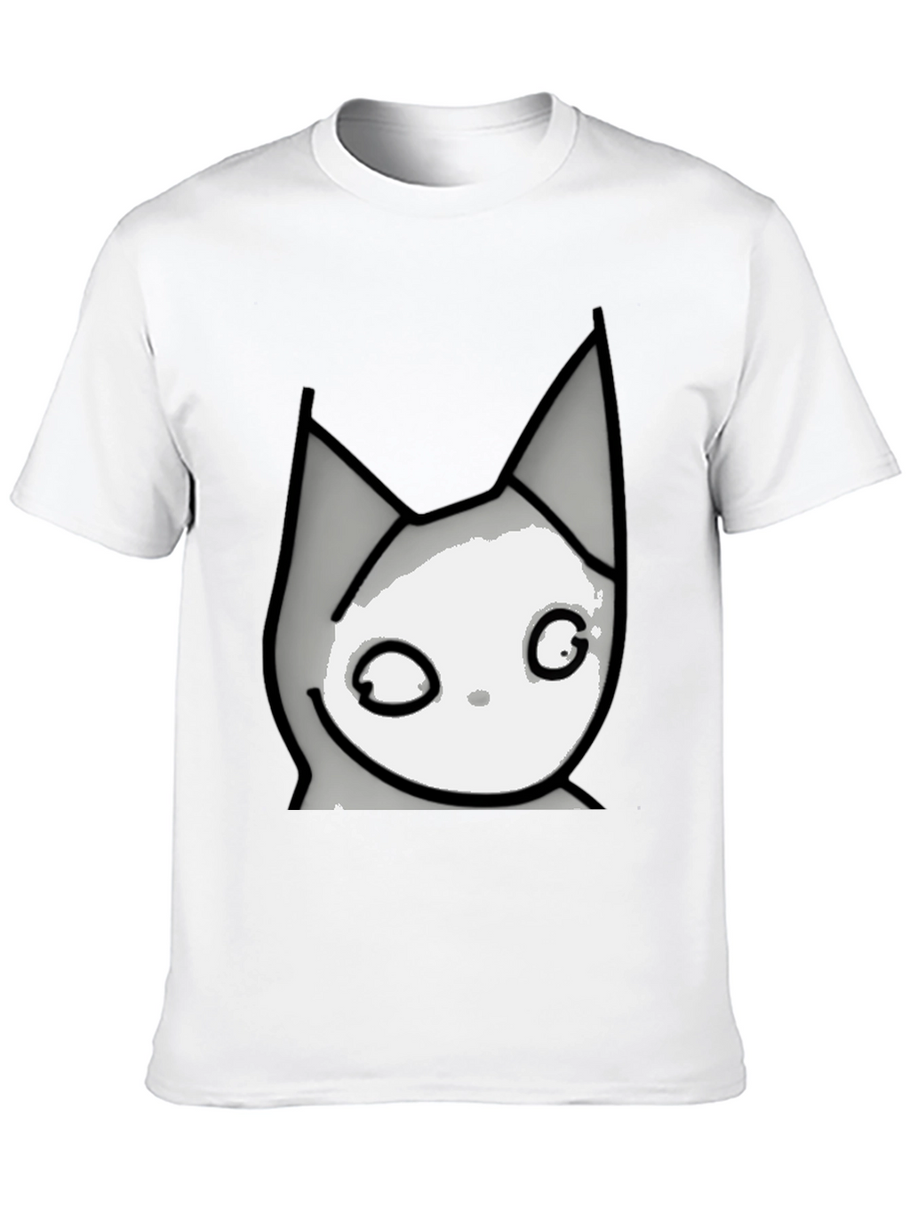 Cool Cat Graphic T-Shirt - Casual Black Tee