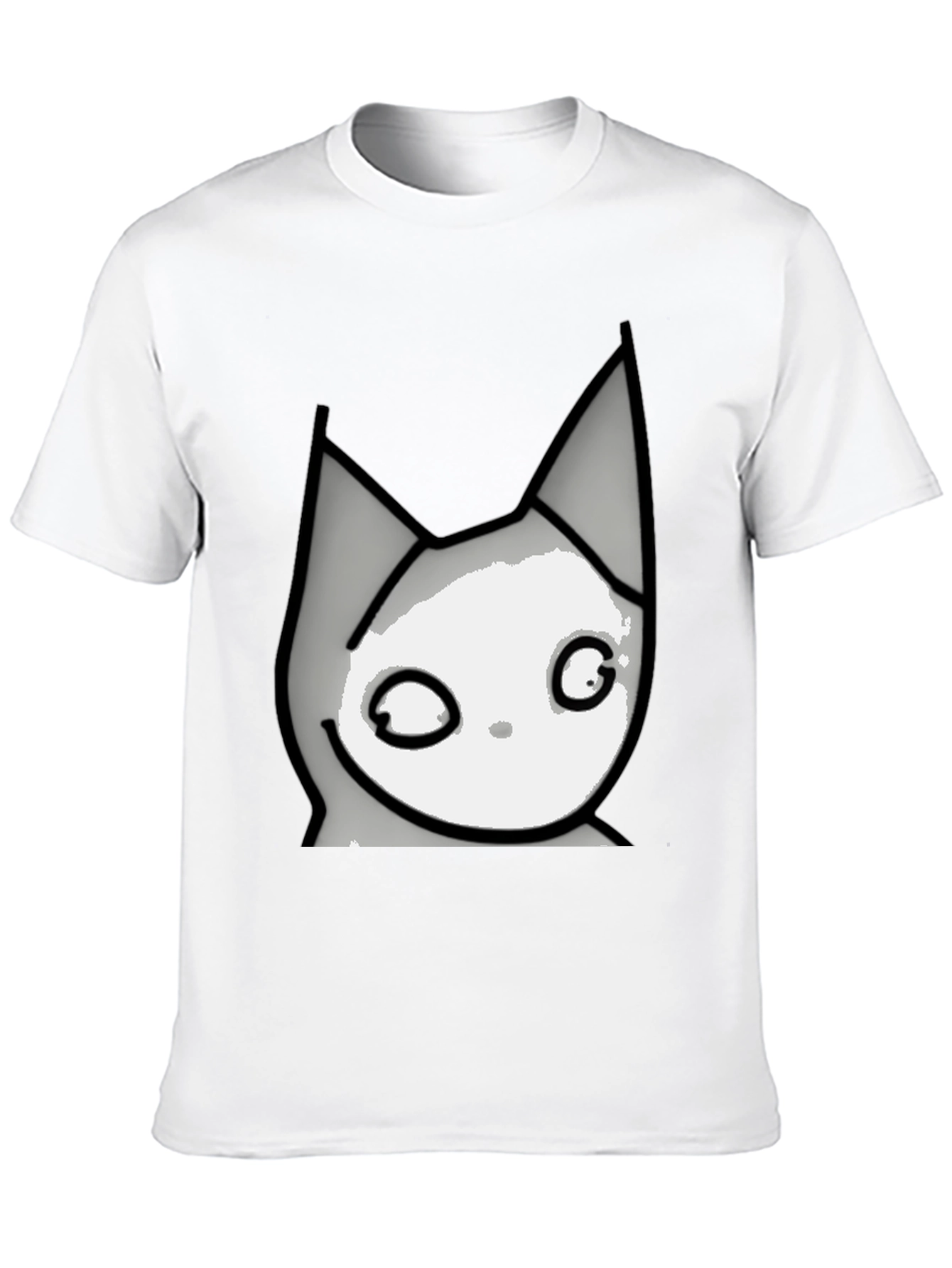 Cool Cat Graphic T-Shirt - Casual Black Tee