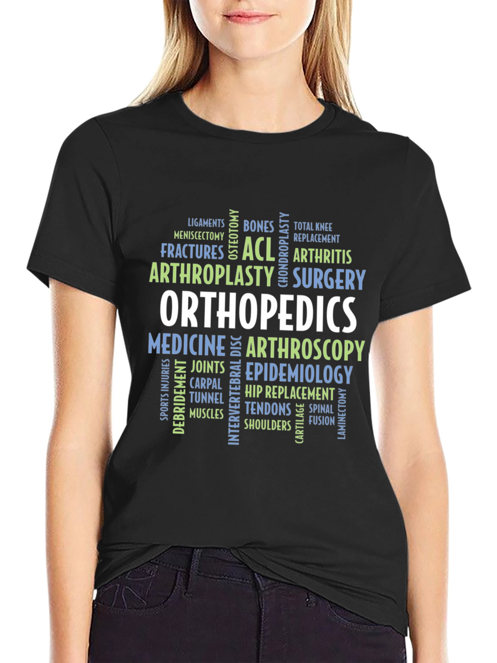 Orthopedics Word Cloud T-Shirt