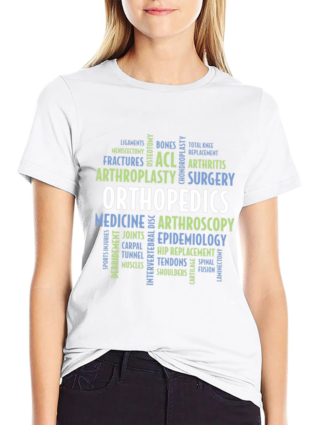 Orthopedics Word Cloud T-Shirt