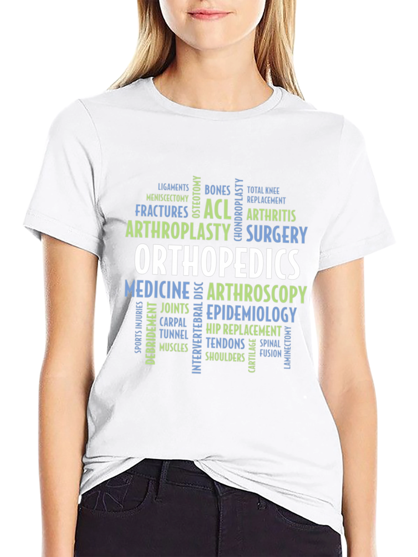 Orthopedics Word Cloud T-Shirt