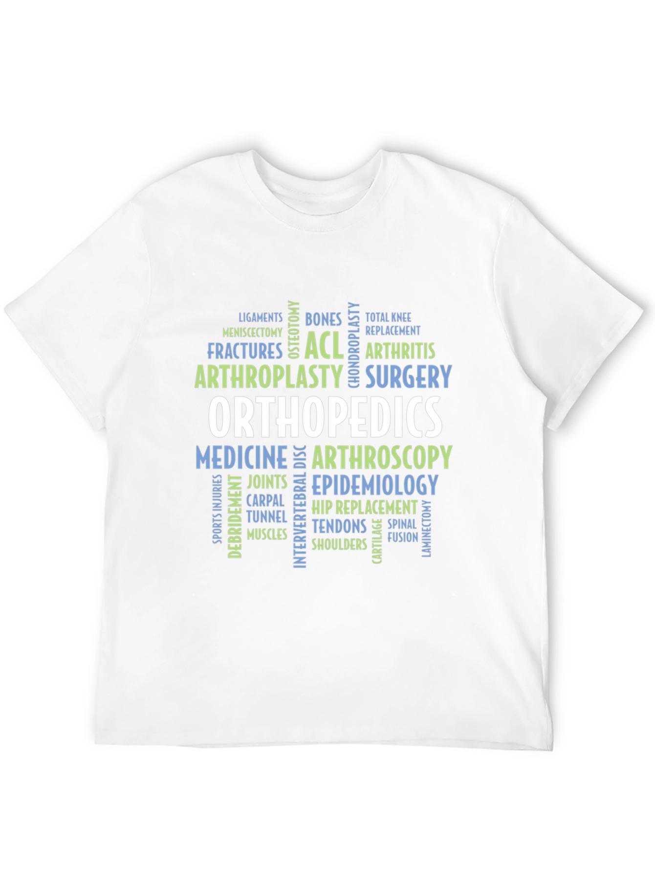 Orthopedics Word Cloud T-Shirt