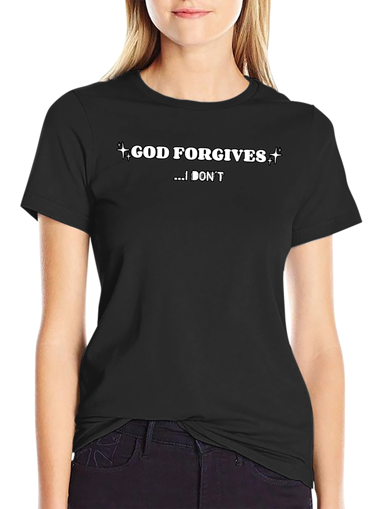 God Forgives T-Shirt - Bold Statement Tee