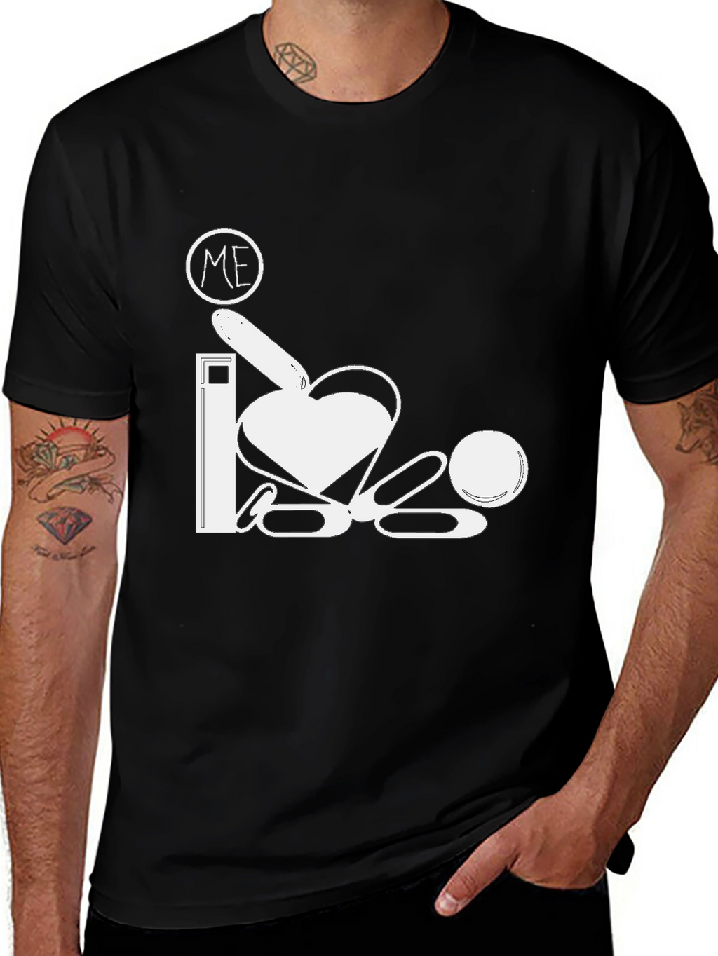 Funny I Love Blow Jobs Black Graphic Tee