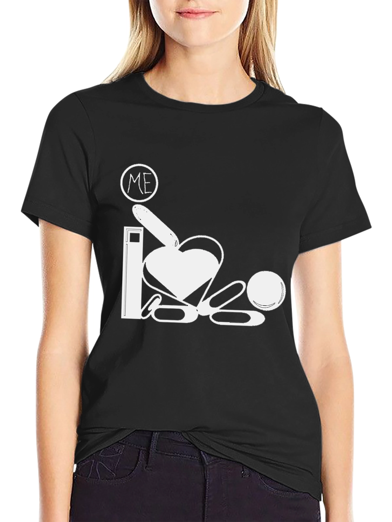 Funny I Love Blow Jobs Black Graphic Tee