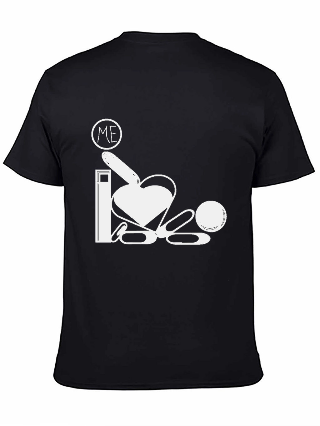 Funny I Love Blow Jobs Black Graphic Tee