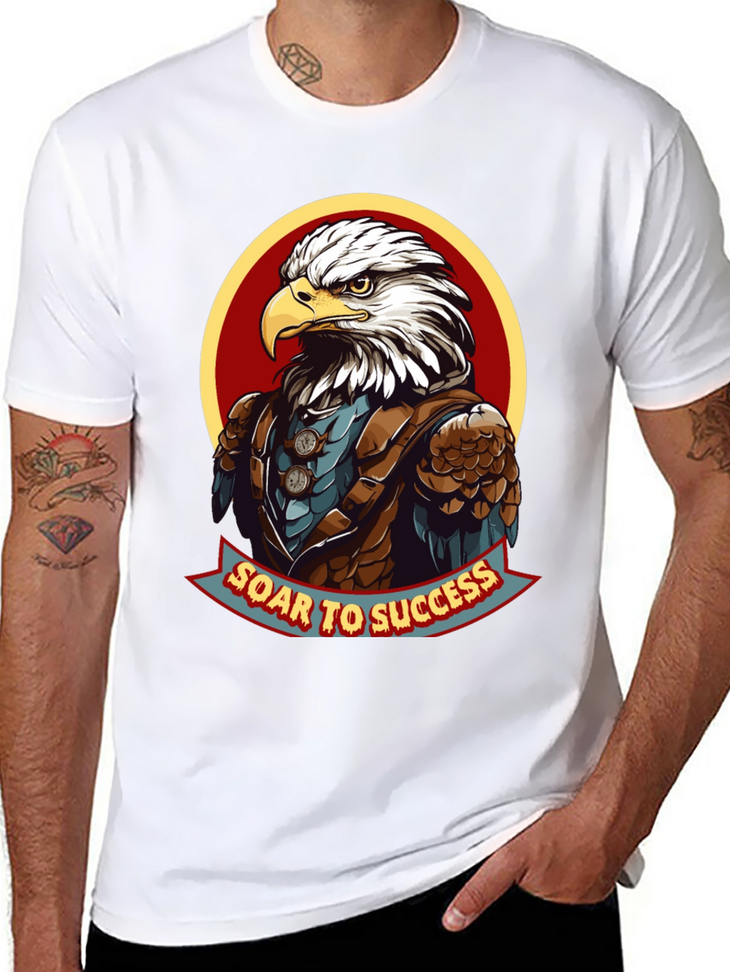 Eagle Soar to Success Graphic Tee
