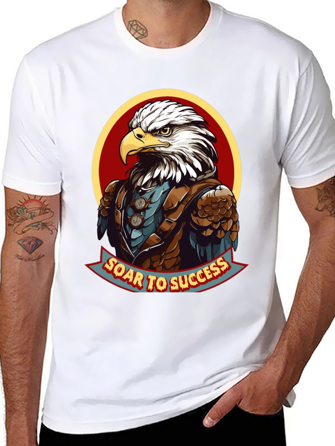 Eagle Soar to Success Graphic Tee
