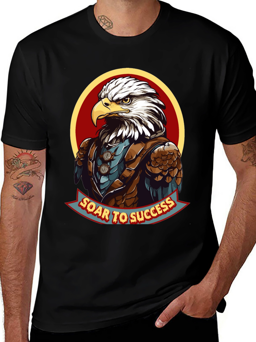 Eagle Soar to Success Graphic Tee