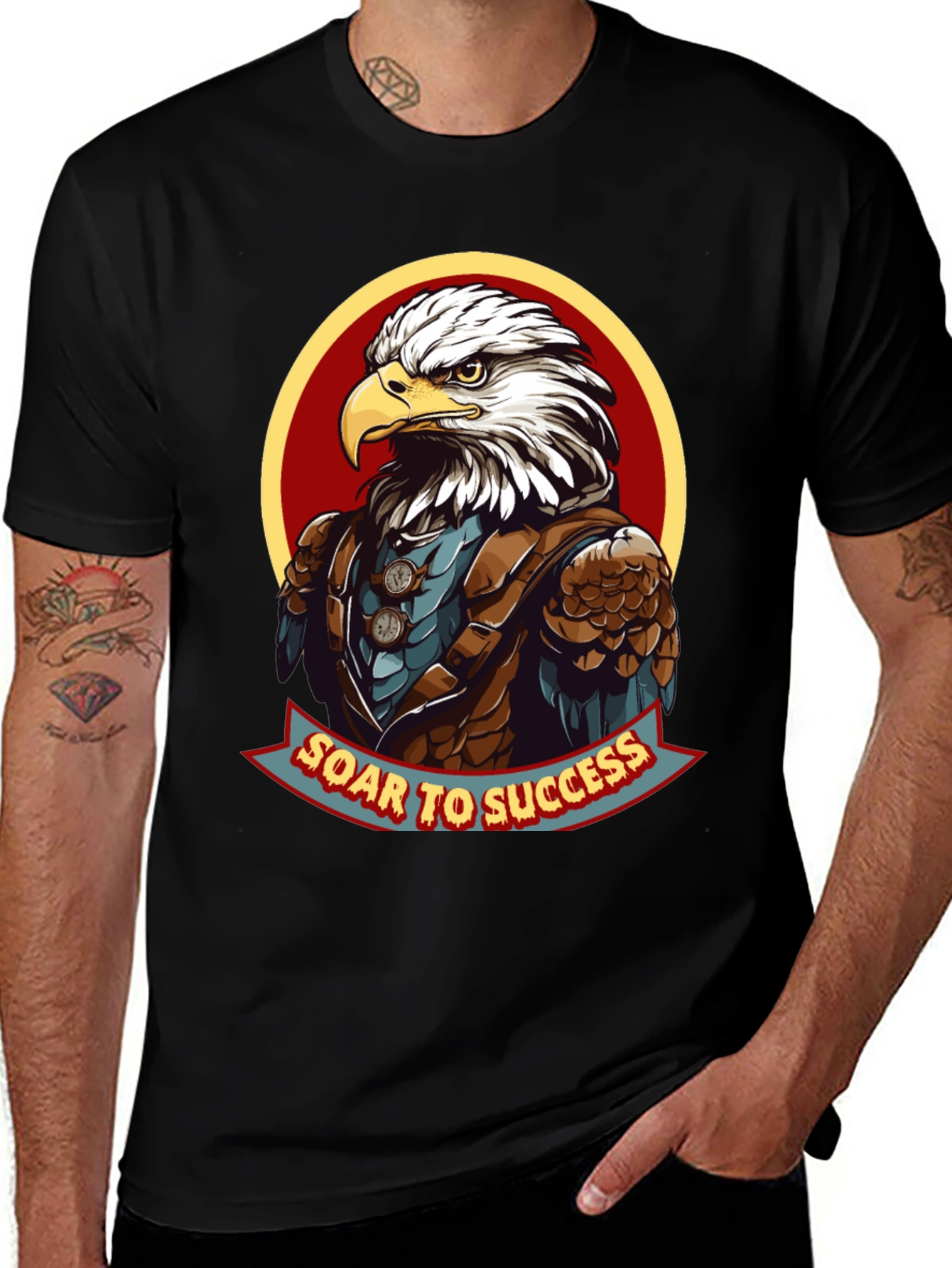 Eagle Soar to Success Graphic Tee