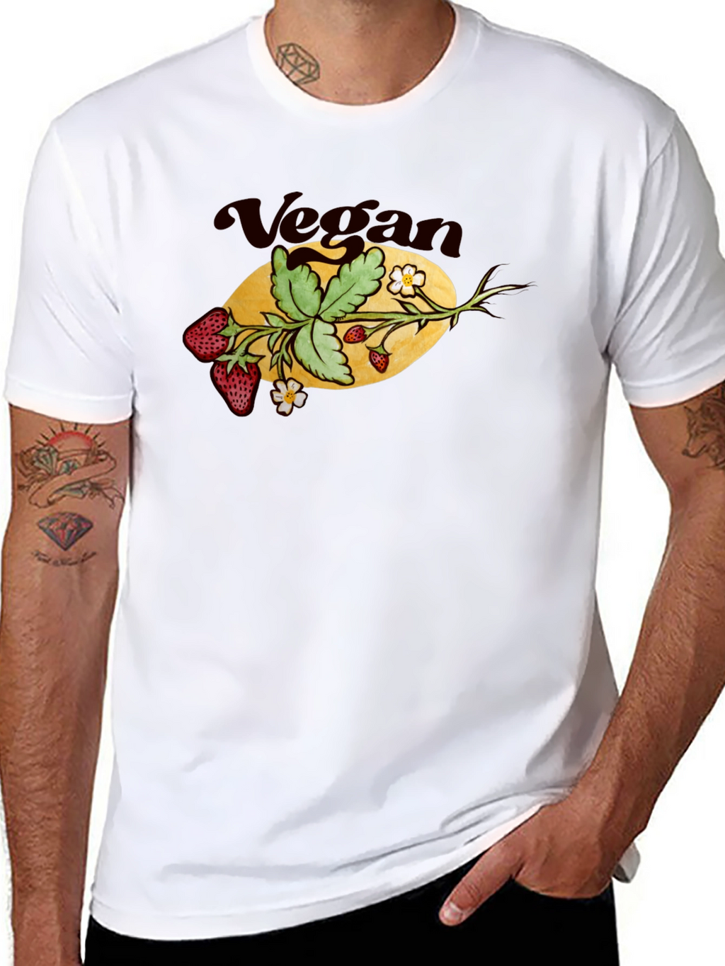 Vegan Strawberry T-Shirt