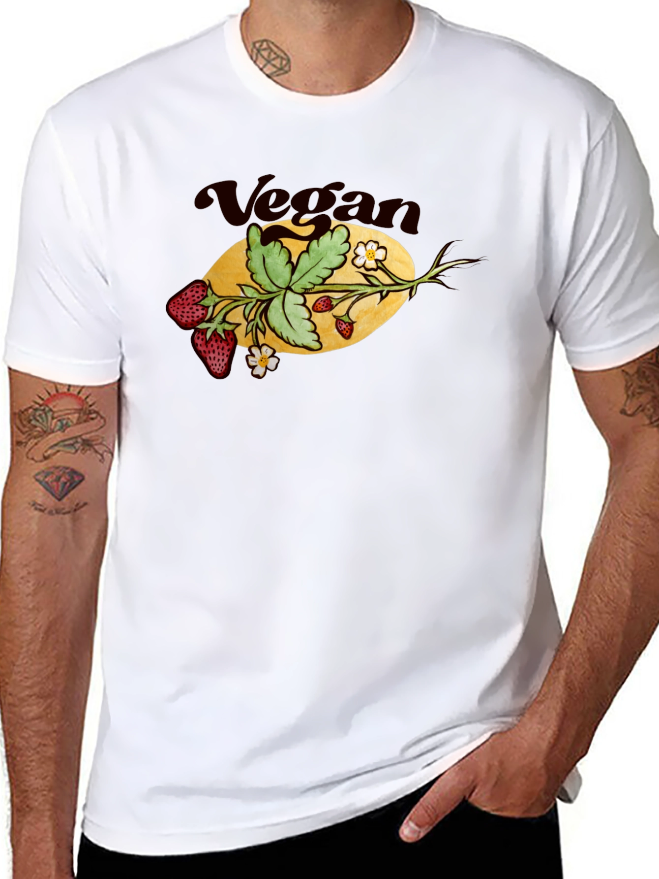 Vegan Strawberry T-Shirt