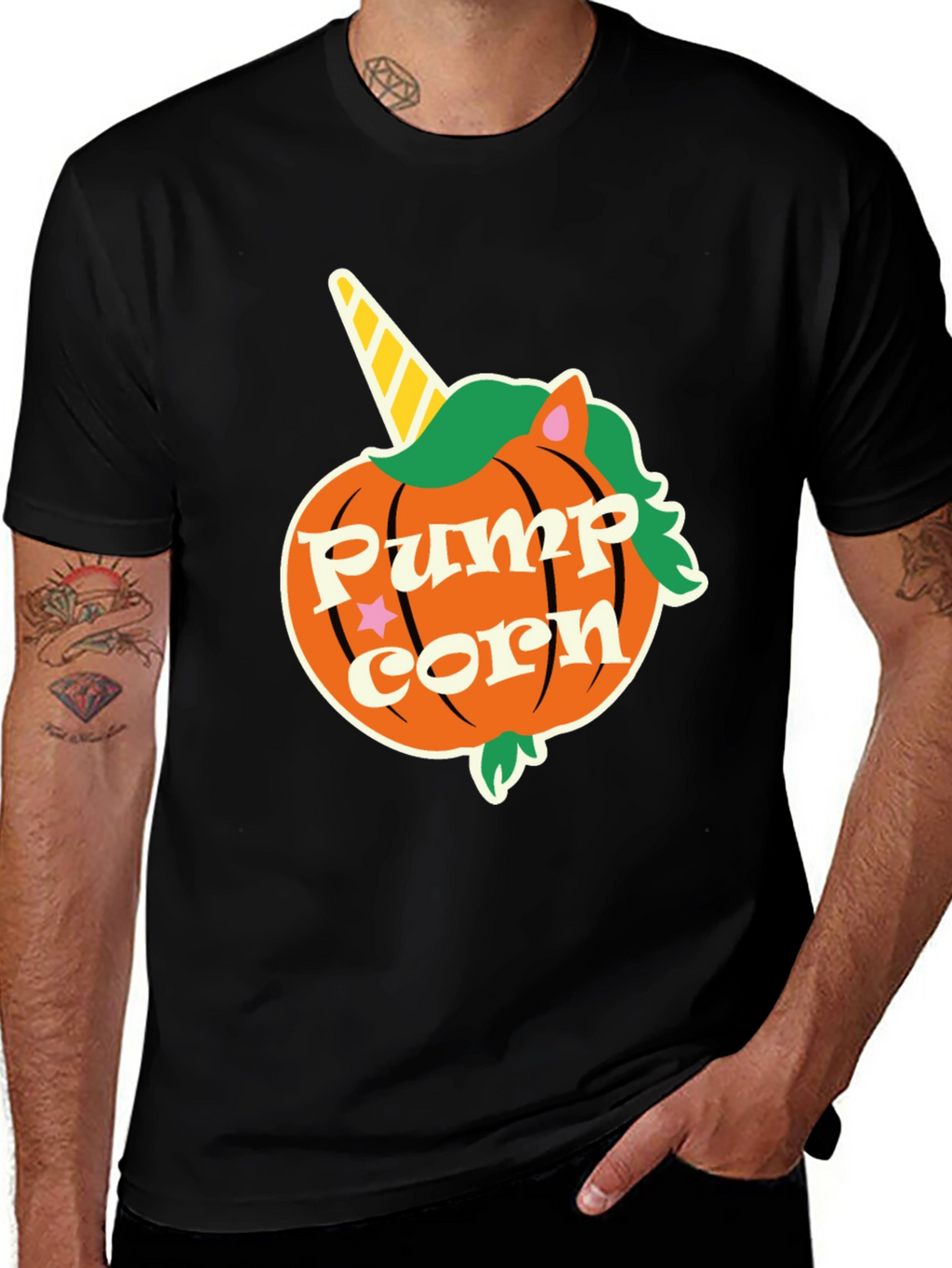 Pumpcorn Halloween T-Shirt