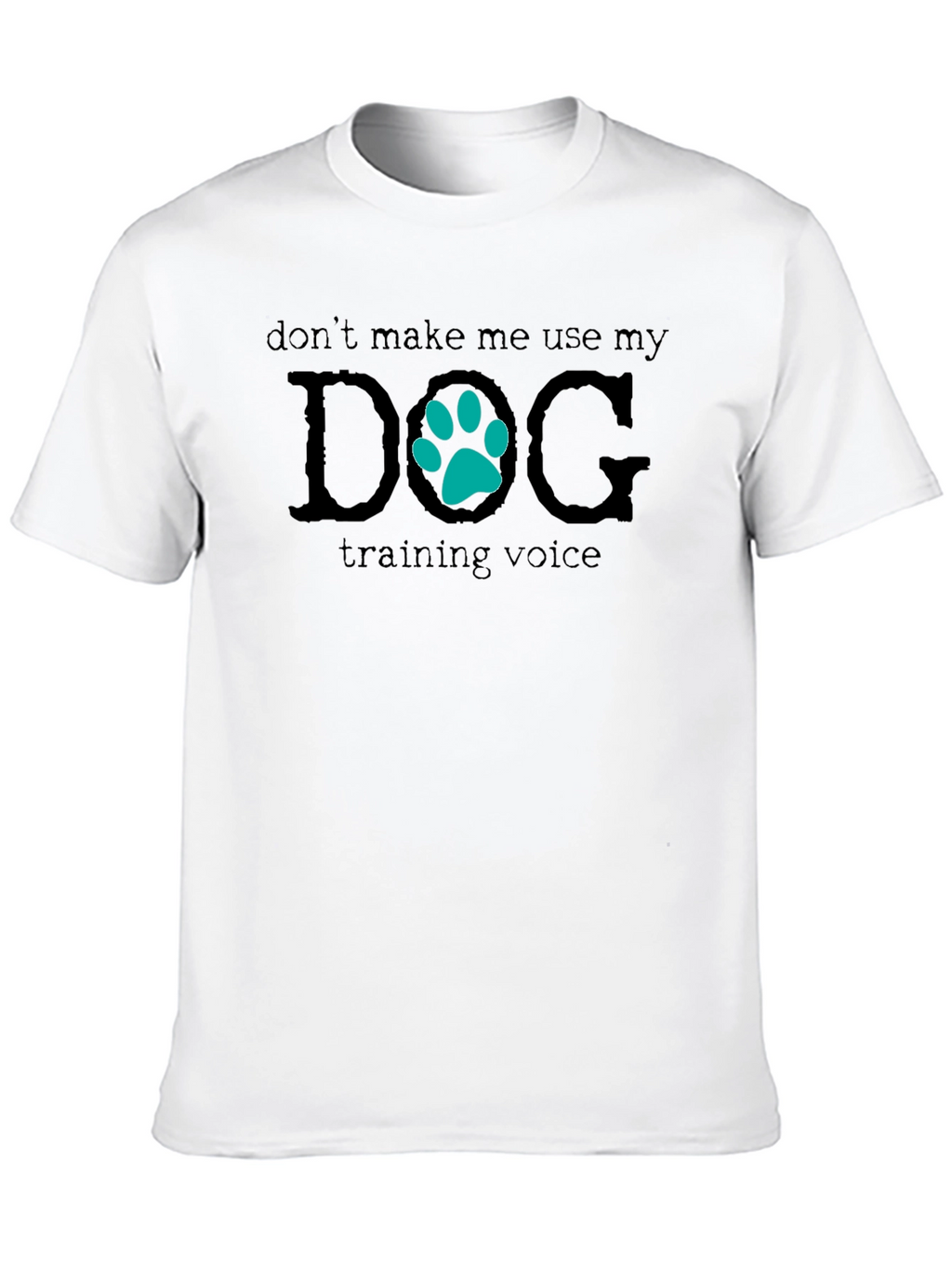 Dog Training Voice Black T-Shirt