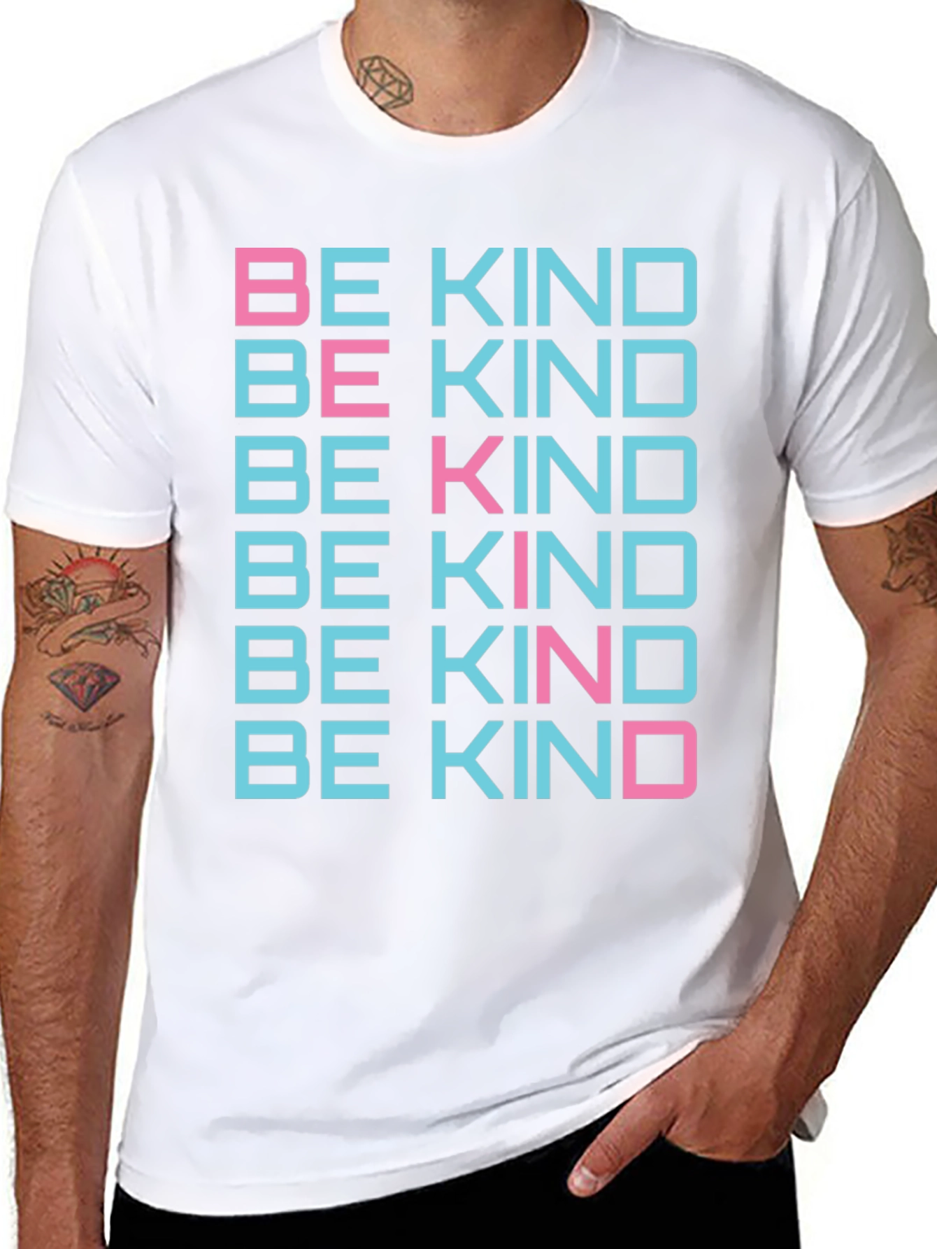 Be Kind Graphic Tee - Positive Message T-Shirt