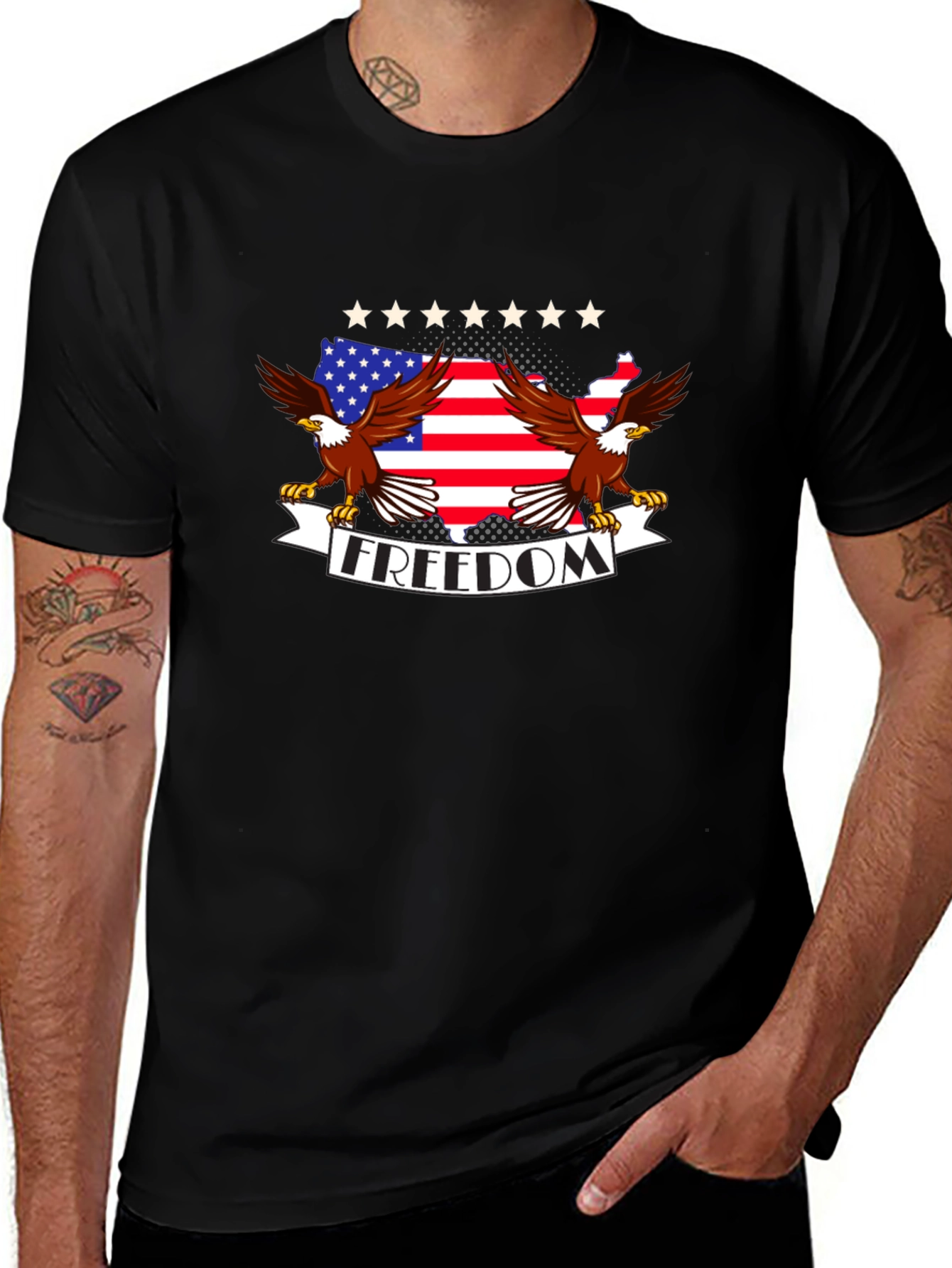 Freedom USA Eagle Graphic T-Shirt