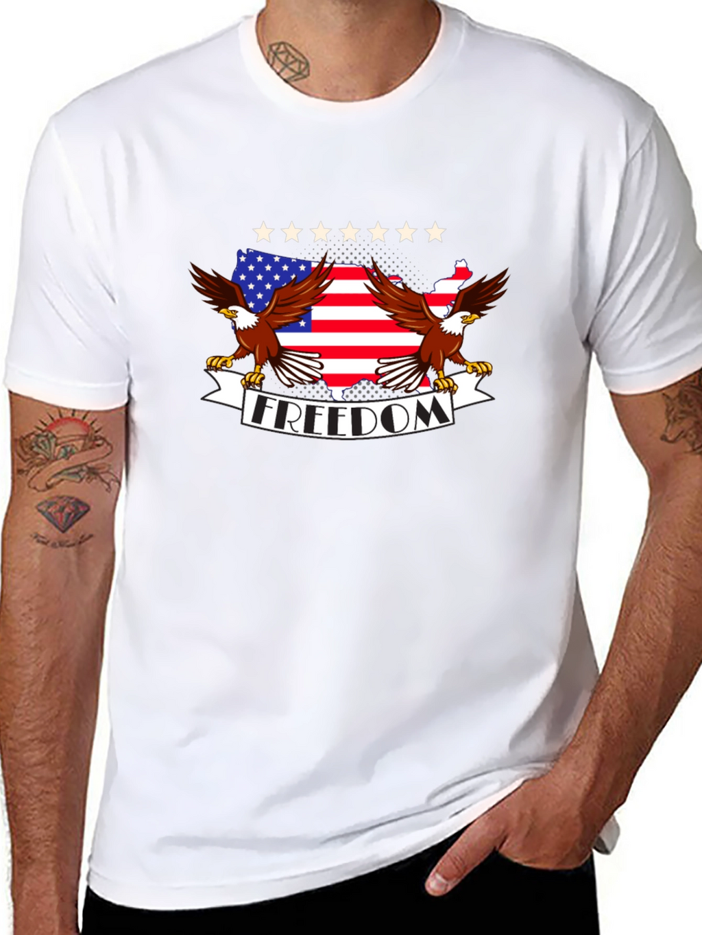 Freedom USA Eagle Graphic T-Shirt