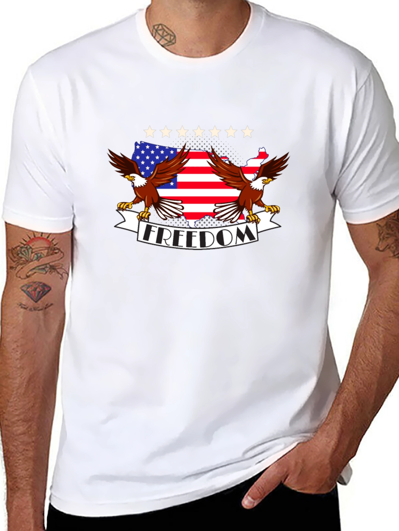 Freedom USA Eagle Graphic T-Shirt