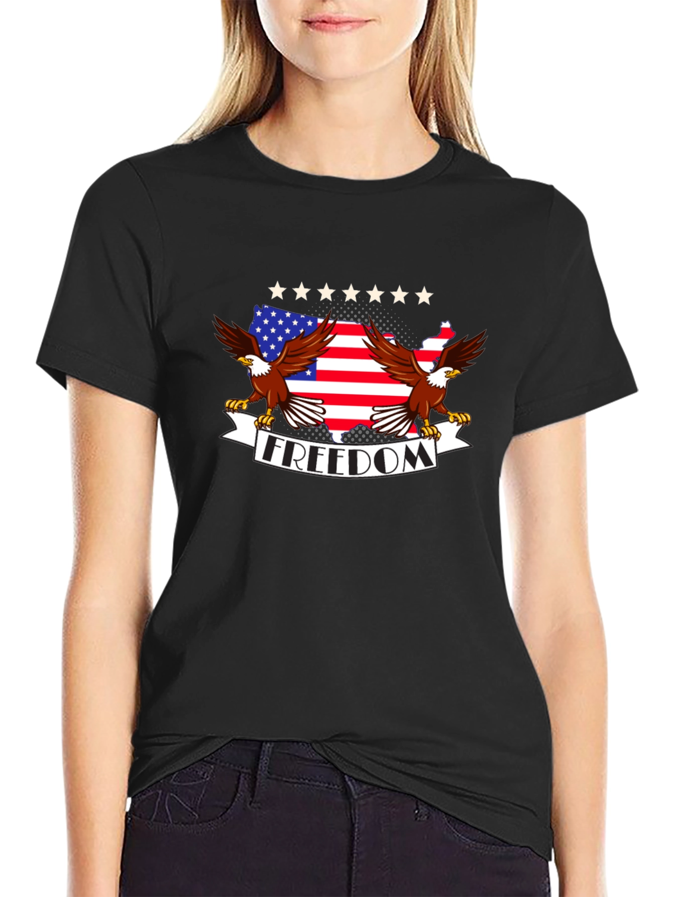 Freedom USA Eagle Graphic T-Shirt