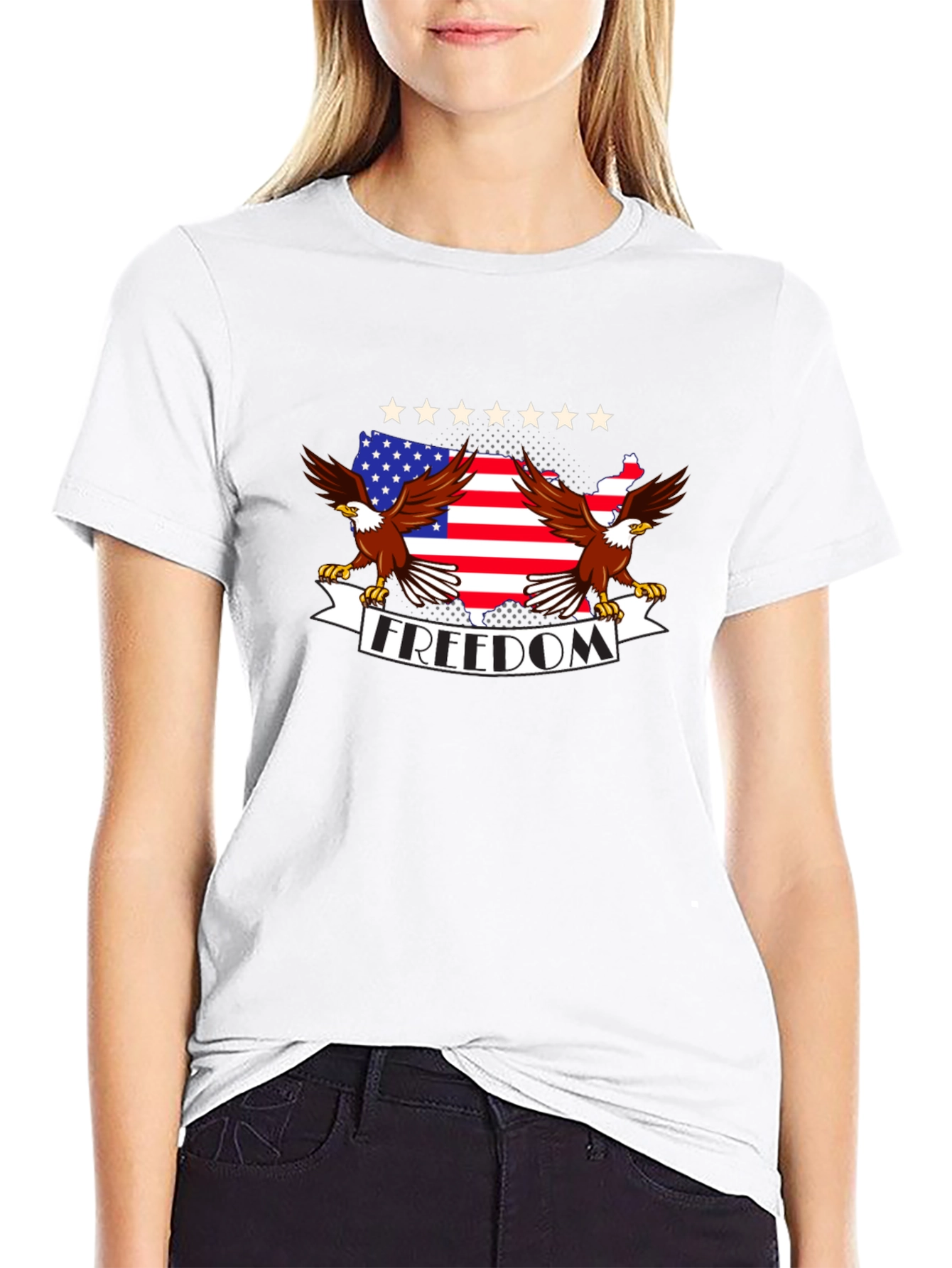 Freedom USA Eagle Graphic T-Shirt