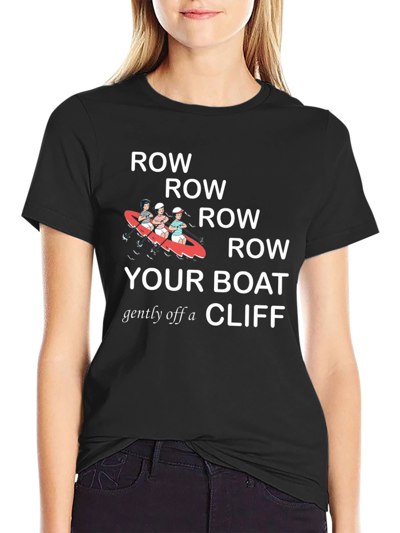 Row Your Boat T-Shirt - Humorous Graphic Tee