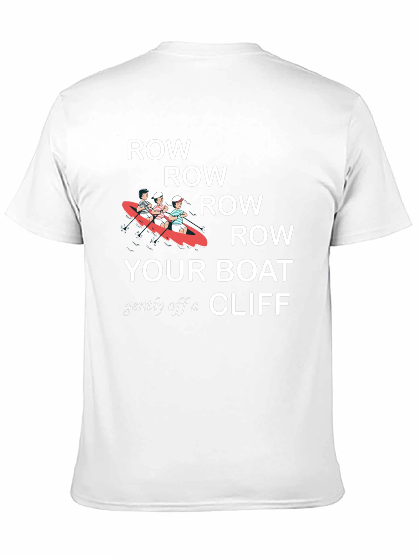 Row Your Boat T-Shirt - Humorous Graphic Tee