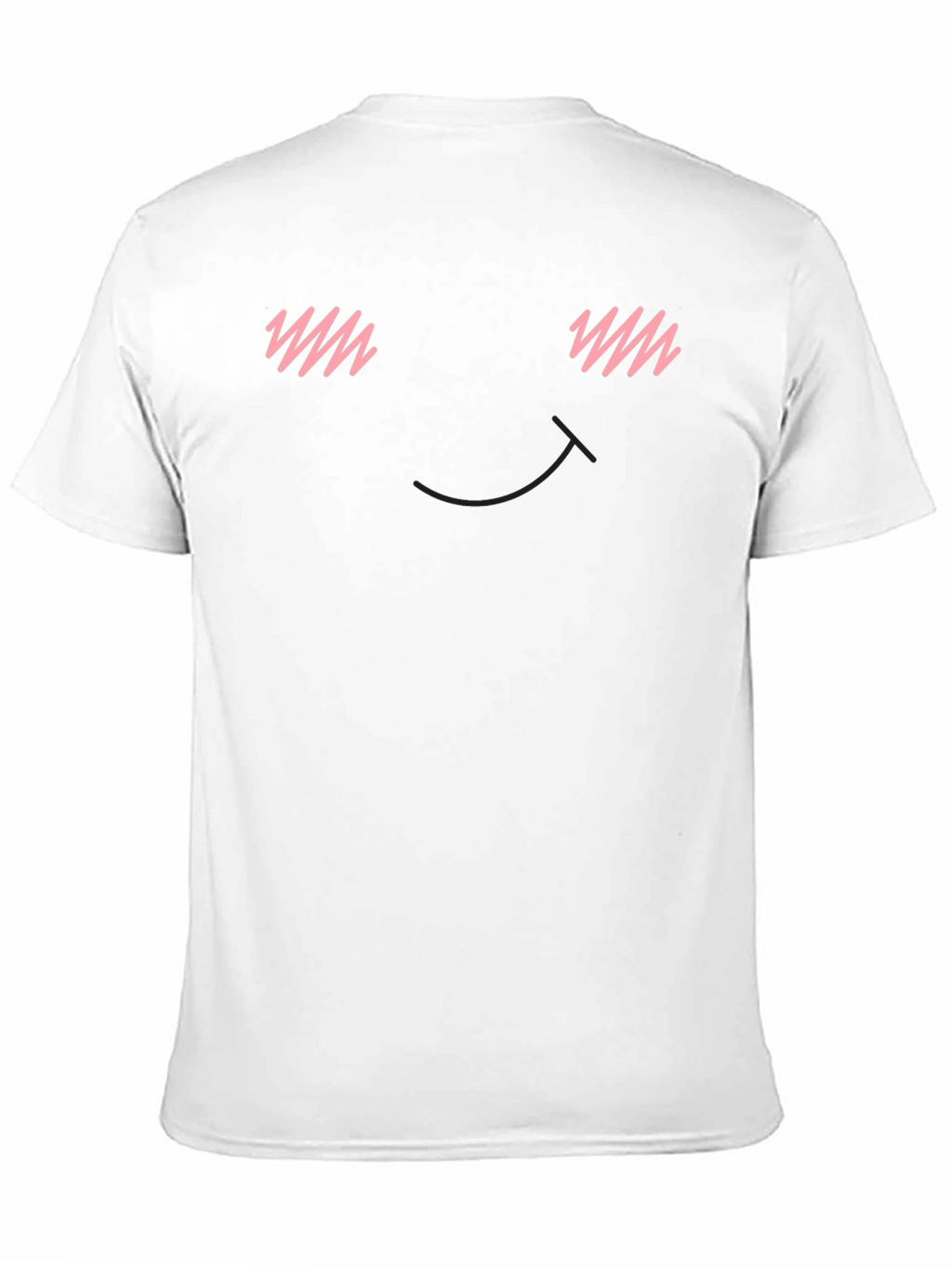 Blush Face T-Shirt - Express Your Subtle Mood