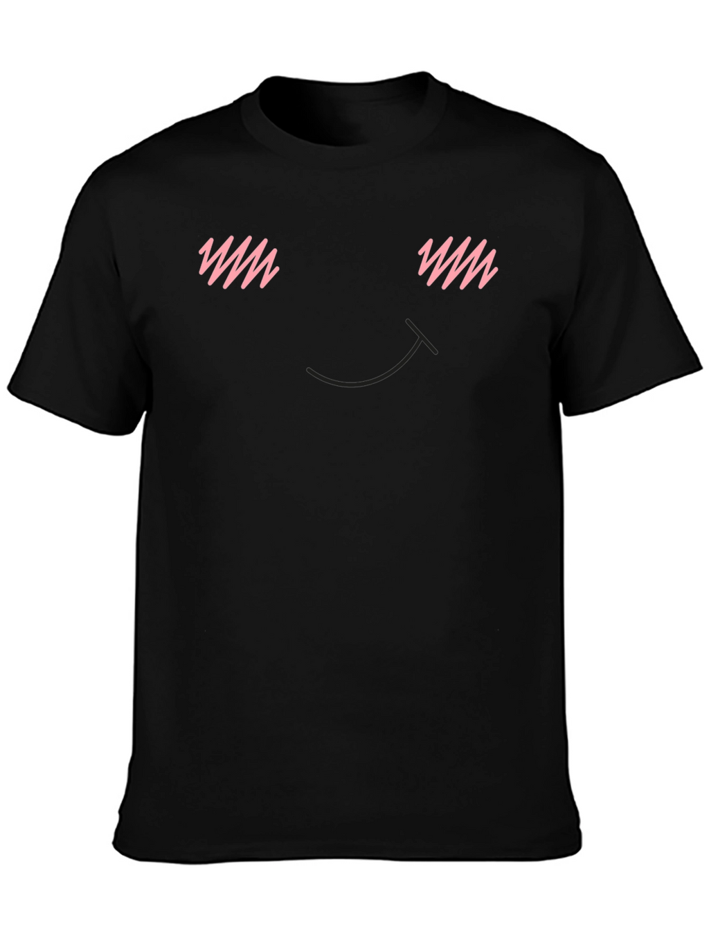 Blush Face T-Shirt - Express Your Subtle Mood