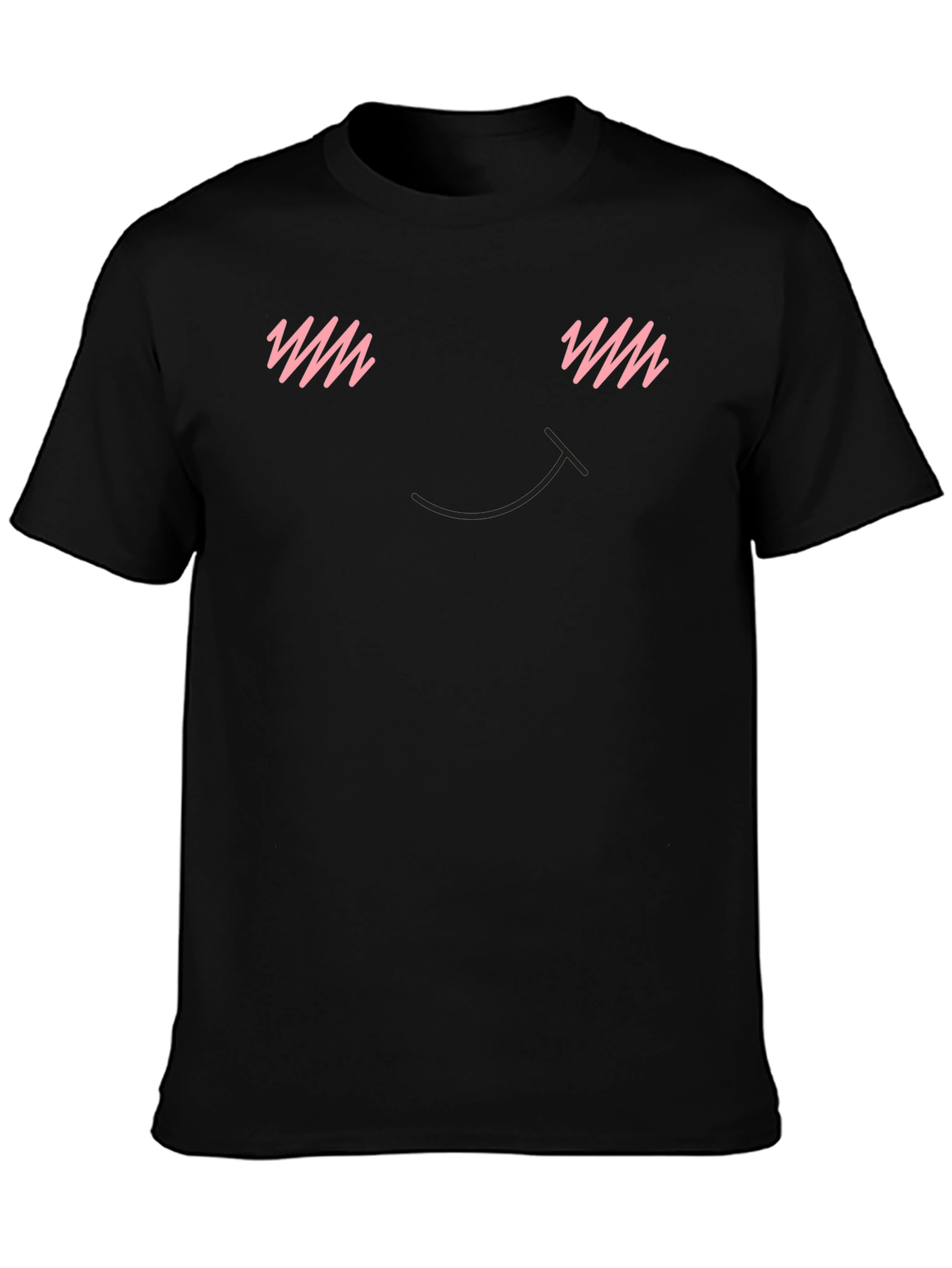 Blush Face T-Shirt - Express Your Subtle Mood