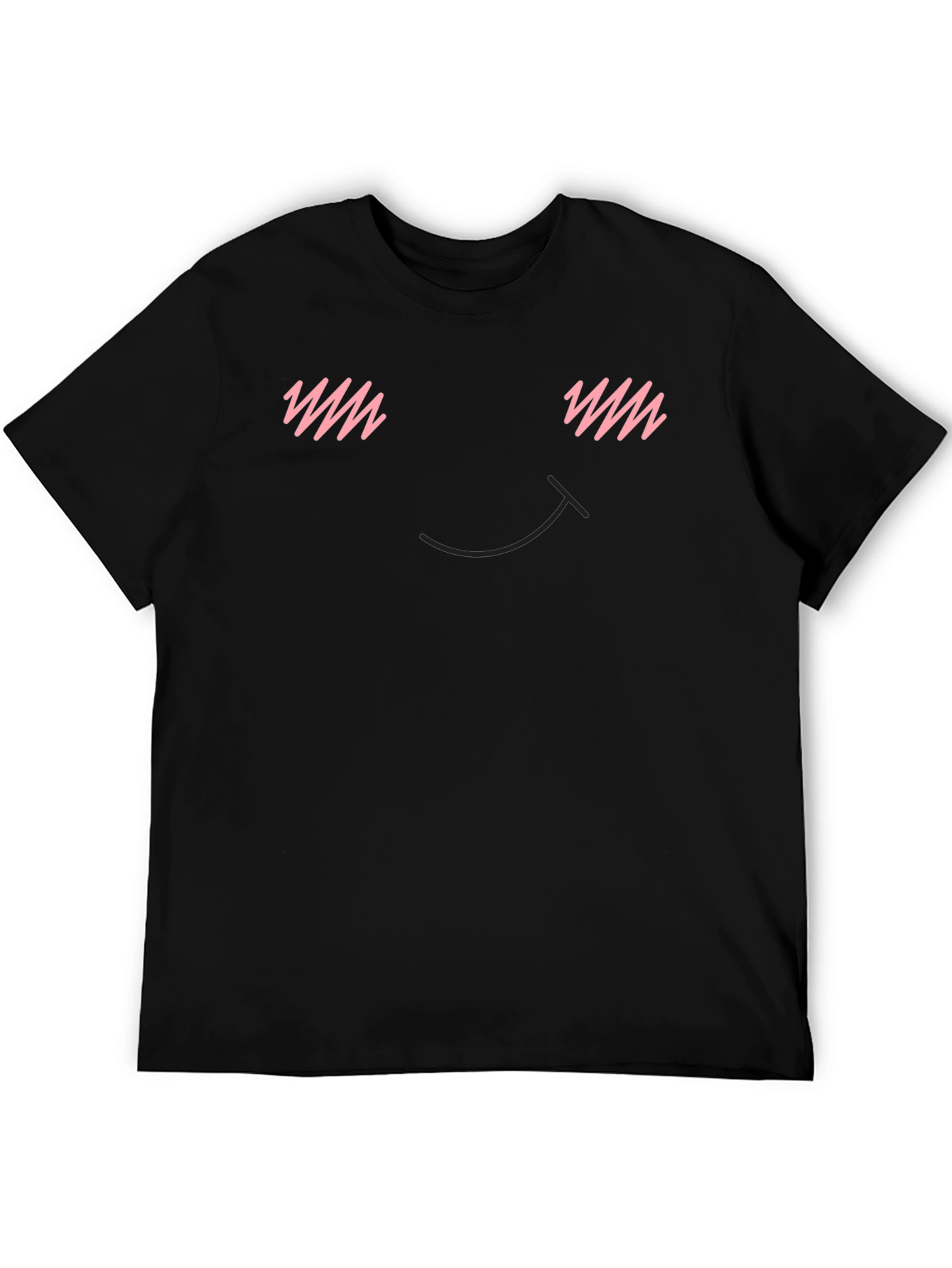 Blush Face T-Shirt - Express Your Subtle Mood