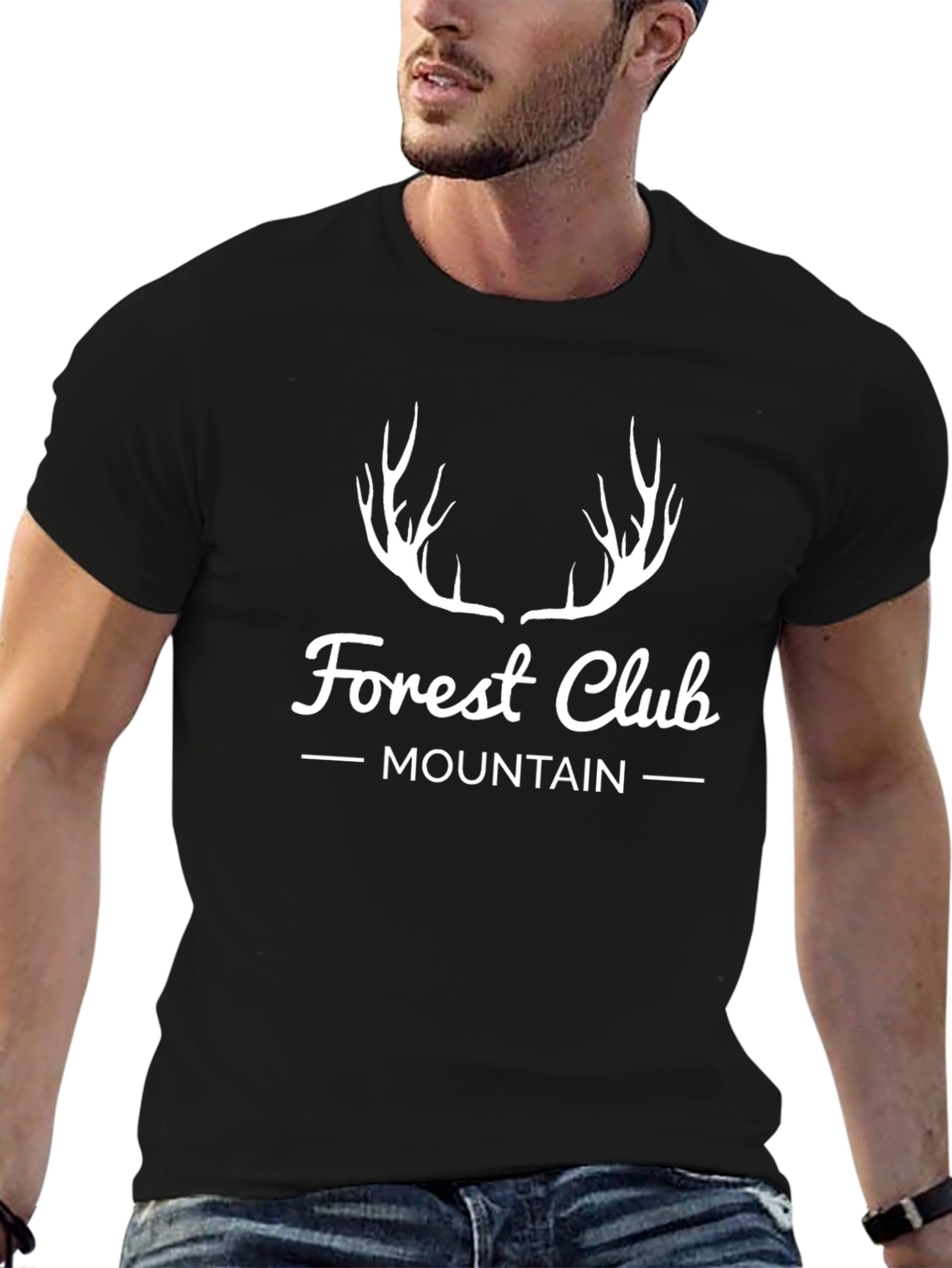 Forest Club Mountain Graphic T-Shirt