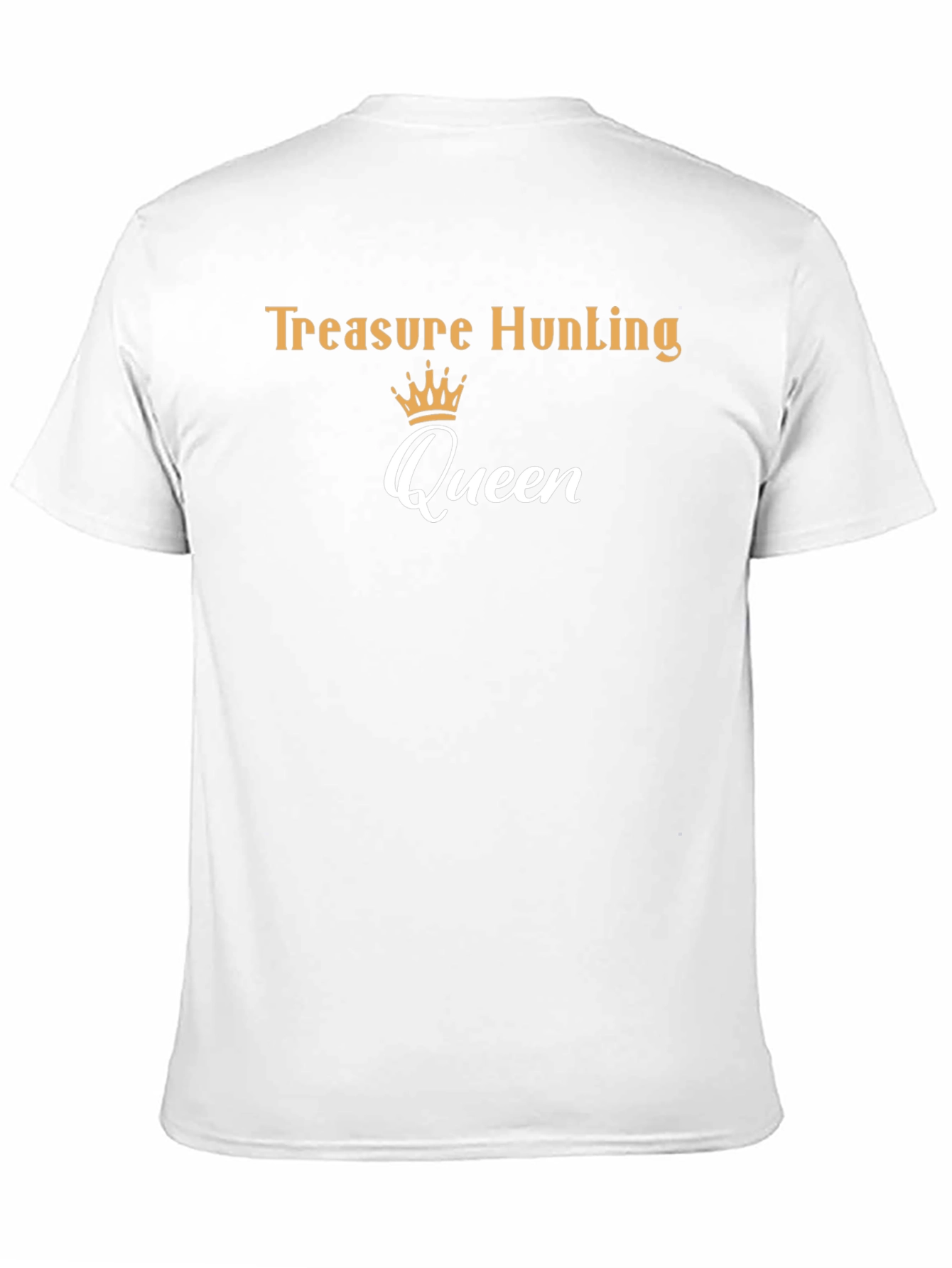 Treasure Hunting Queen Black T-Shirt