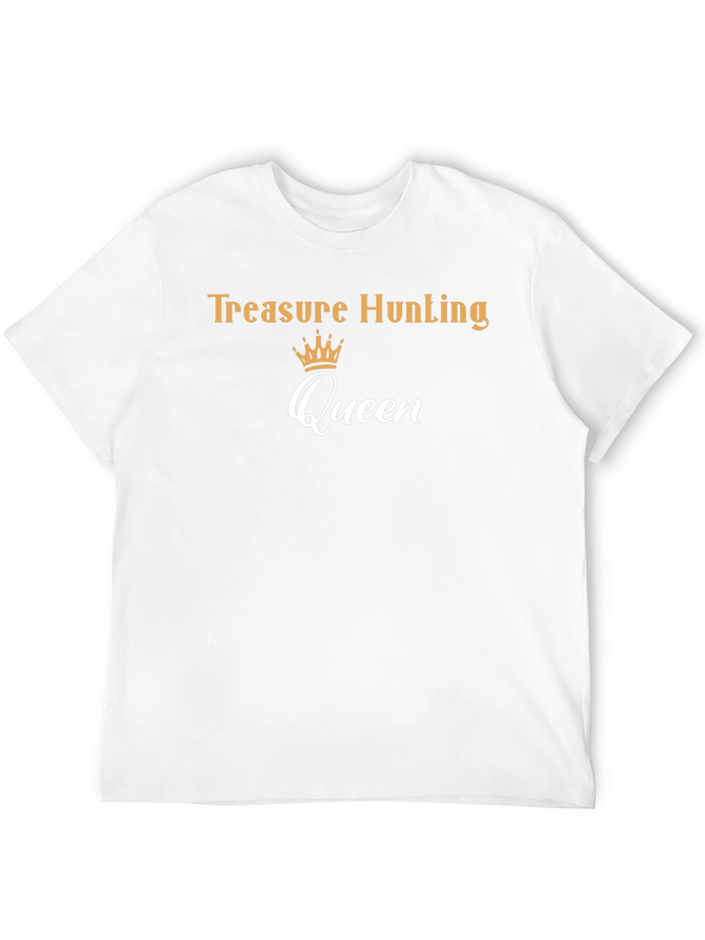 Treasure Hunting Queen Black T-Shirt
