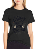 Adulting Would Not Recommend Graphic Tee