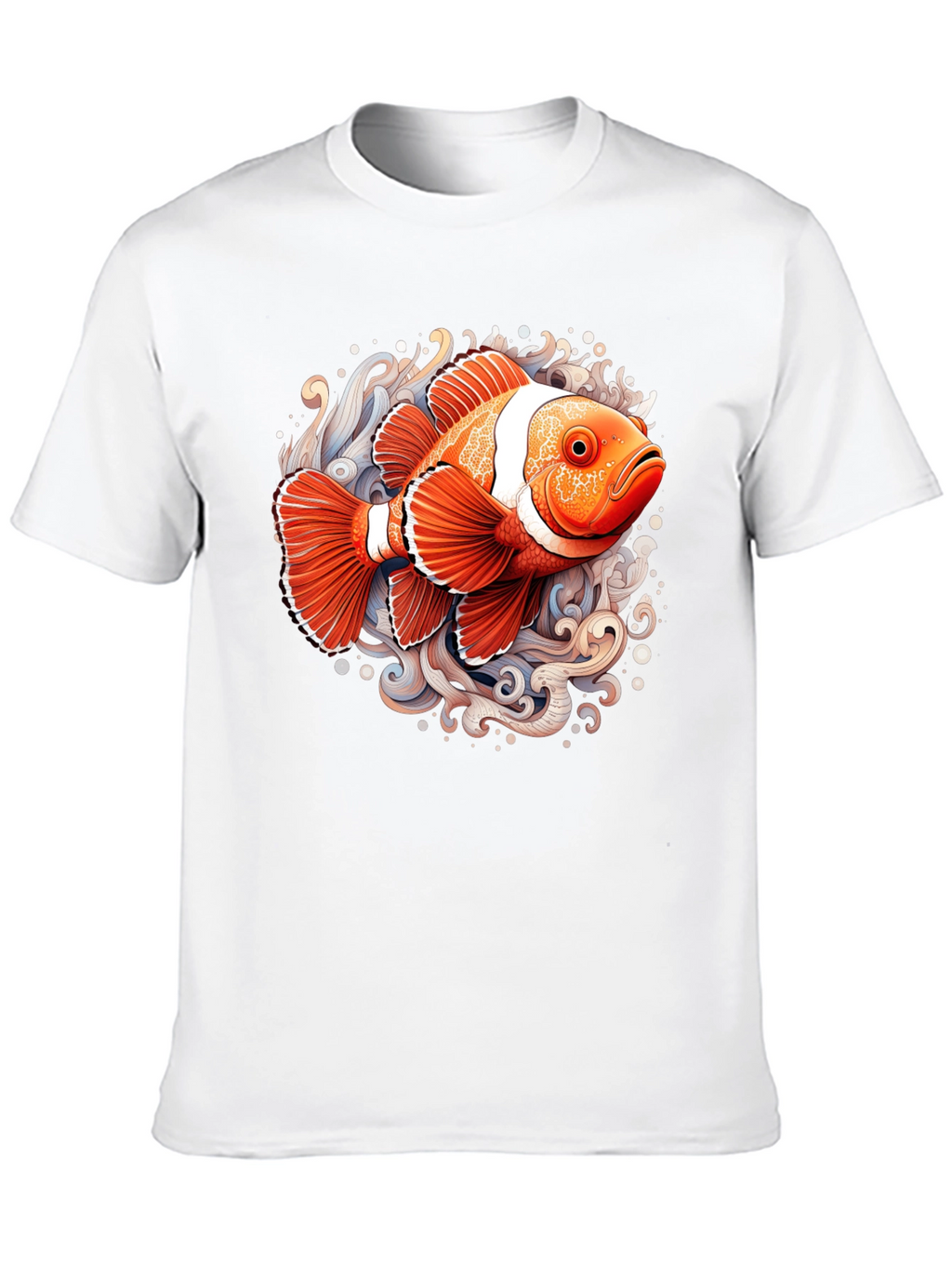 Clownfish Graphic T-Shirt - Black